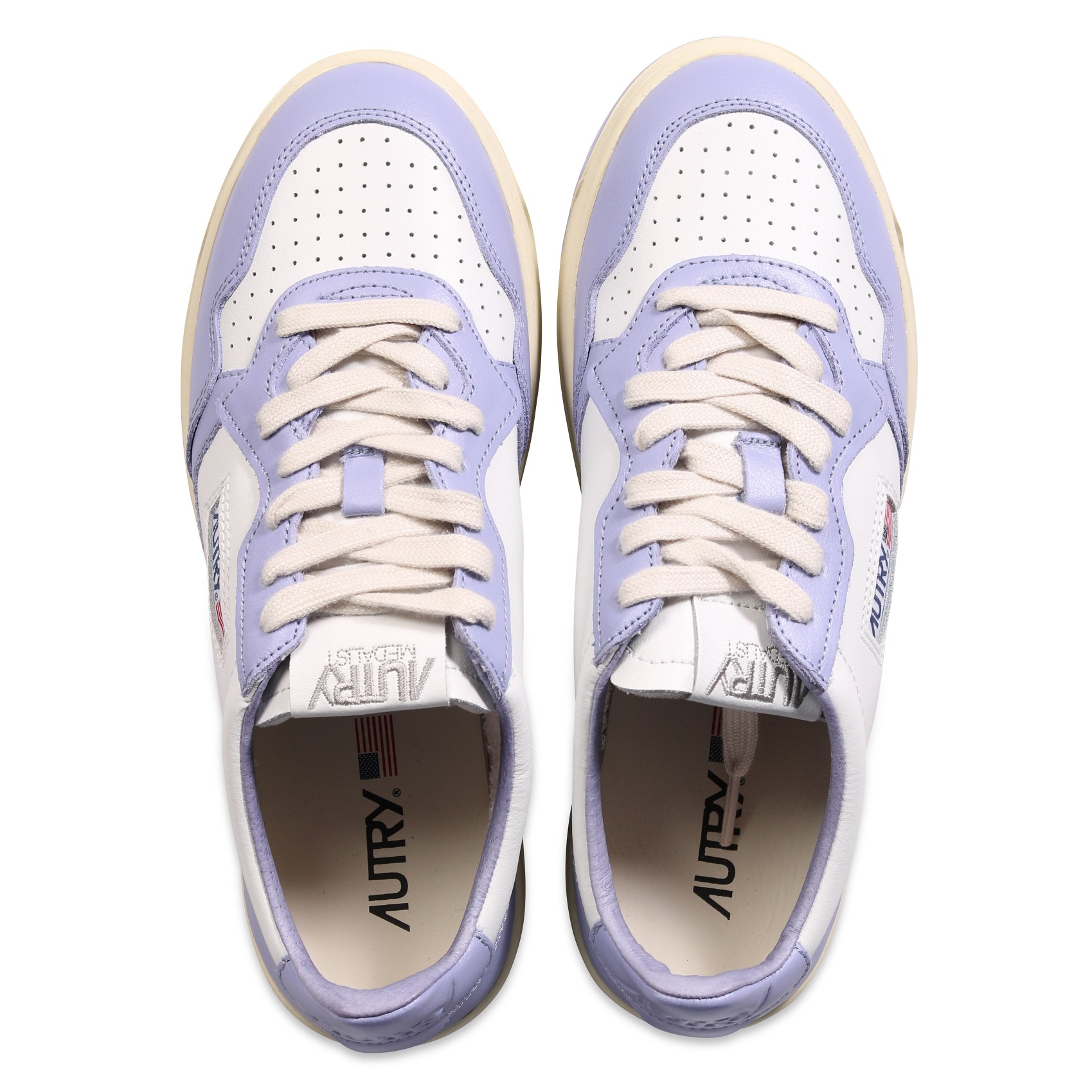 AUTRY ACTION SHOES Low Sneaker White/Lavender 39