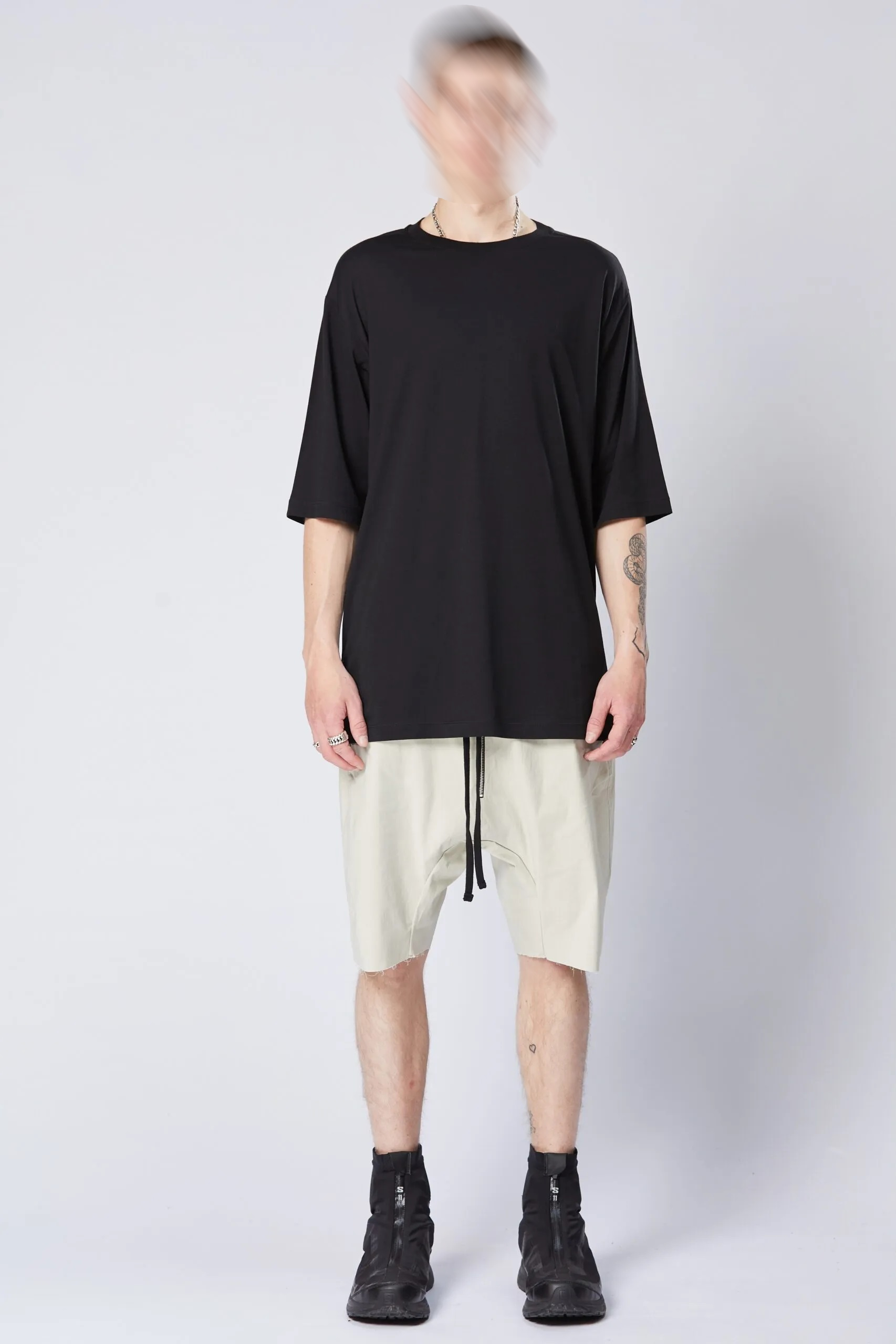 THOM KROM Oversize T-Shirt in Black L