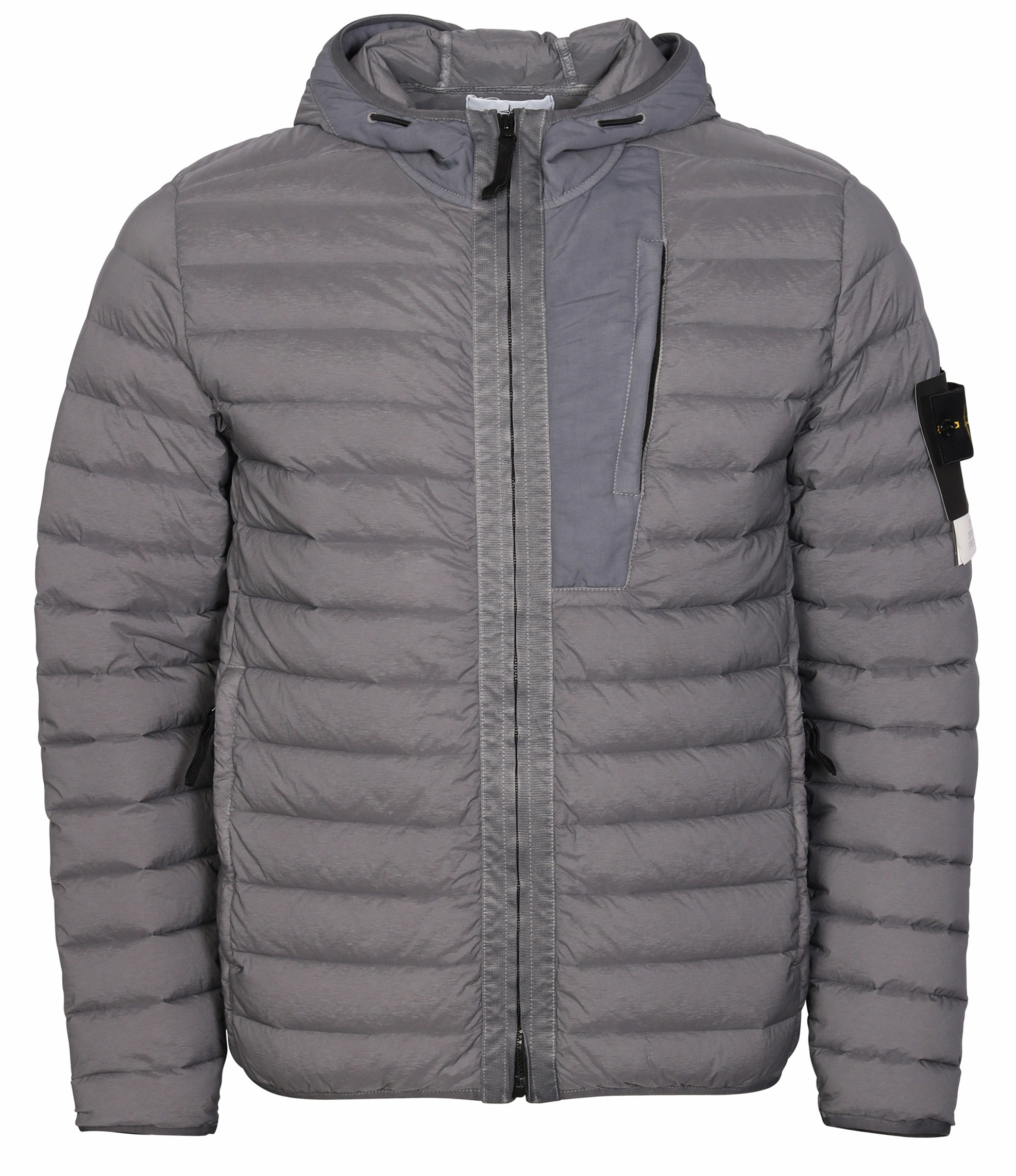 Stone Island Down Jacket Greyish Blue