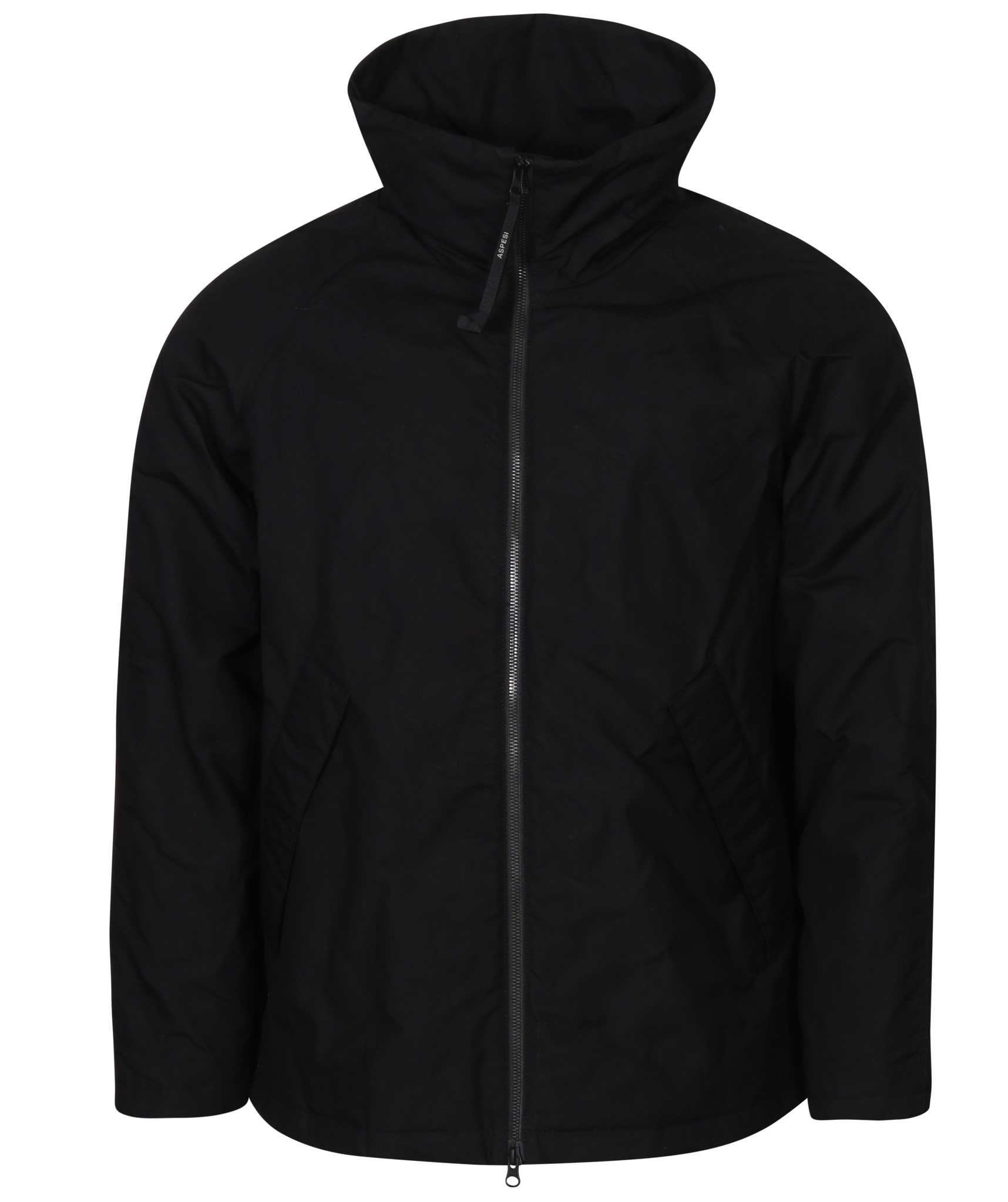 ASPESI Soft Padded Cotton Jacket in Black