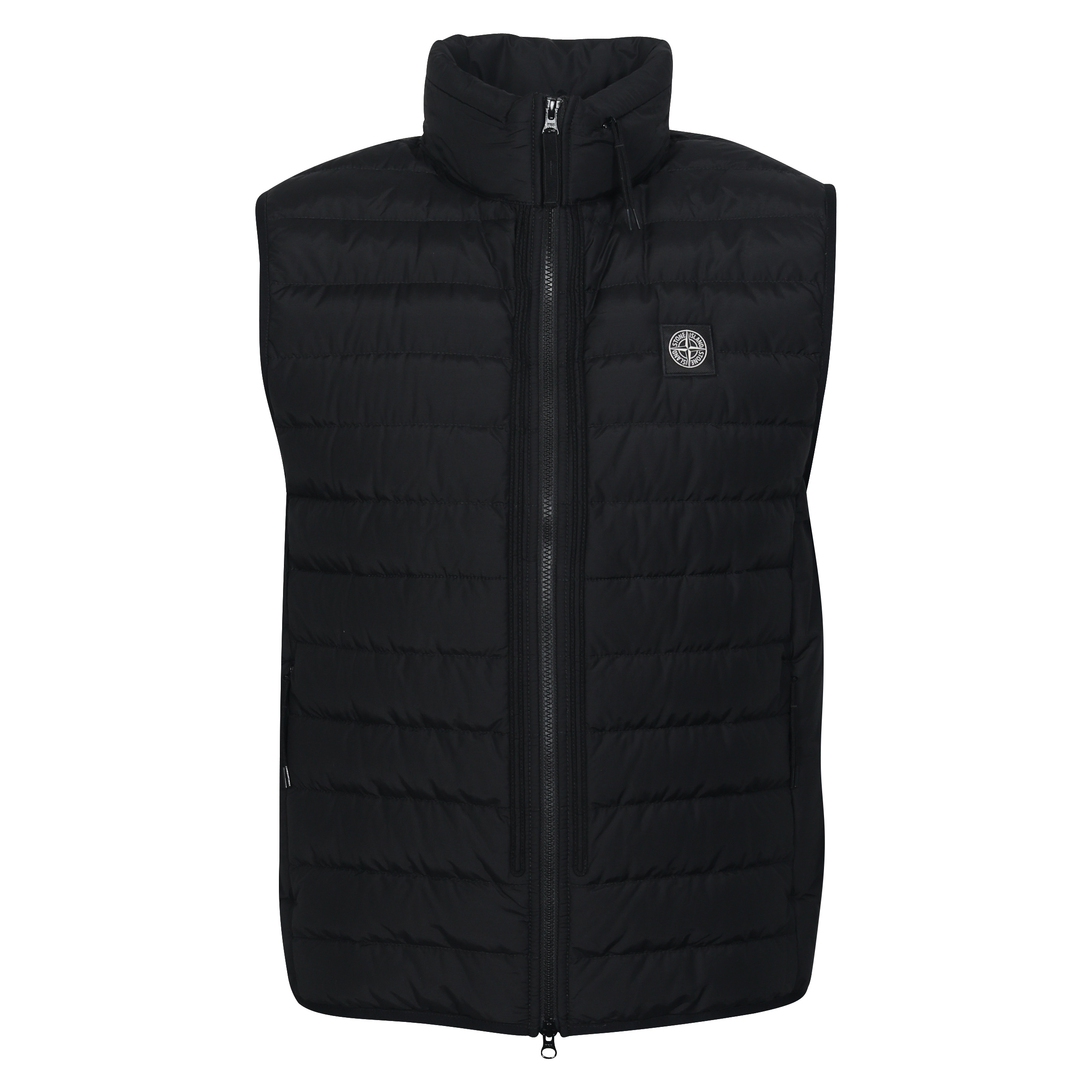 Stone Island Real Down Vest in Black