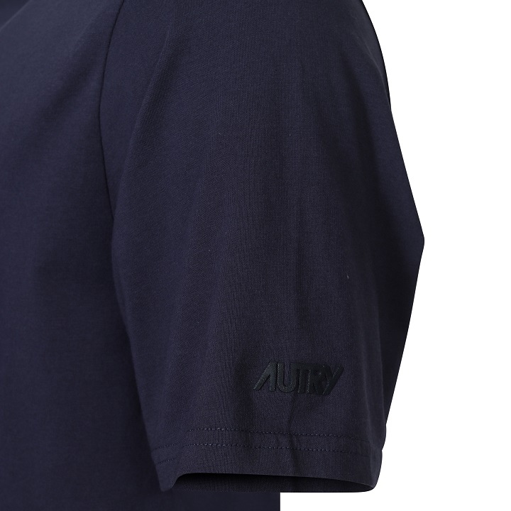 AUTRY ACTION PEOPLE Basic T-Shirt in Navy S