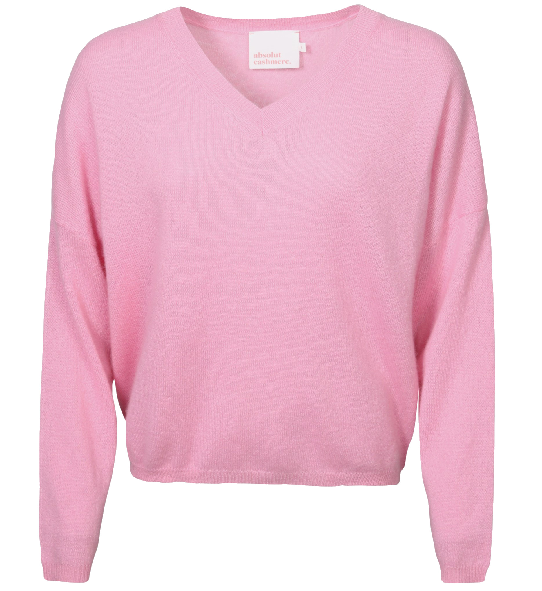 ABSOLUT CASHMERE V-Neck Sweater Alicia in Light Pink S