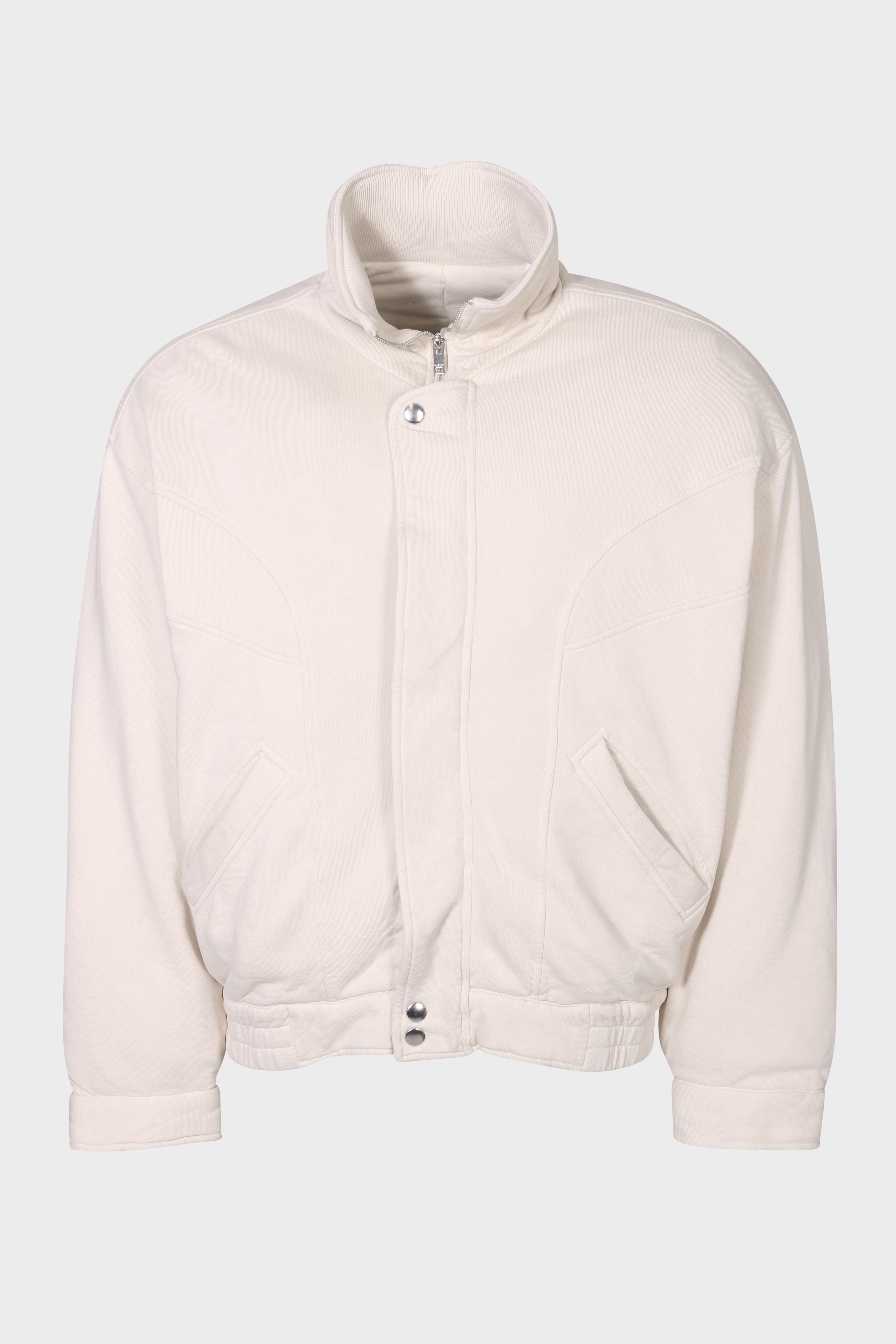 ISABEL MARANT Padded Sweatjacket Parvey in Ecru