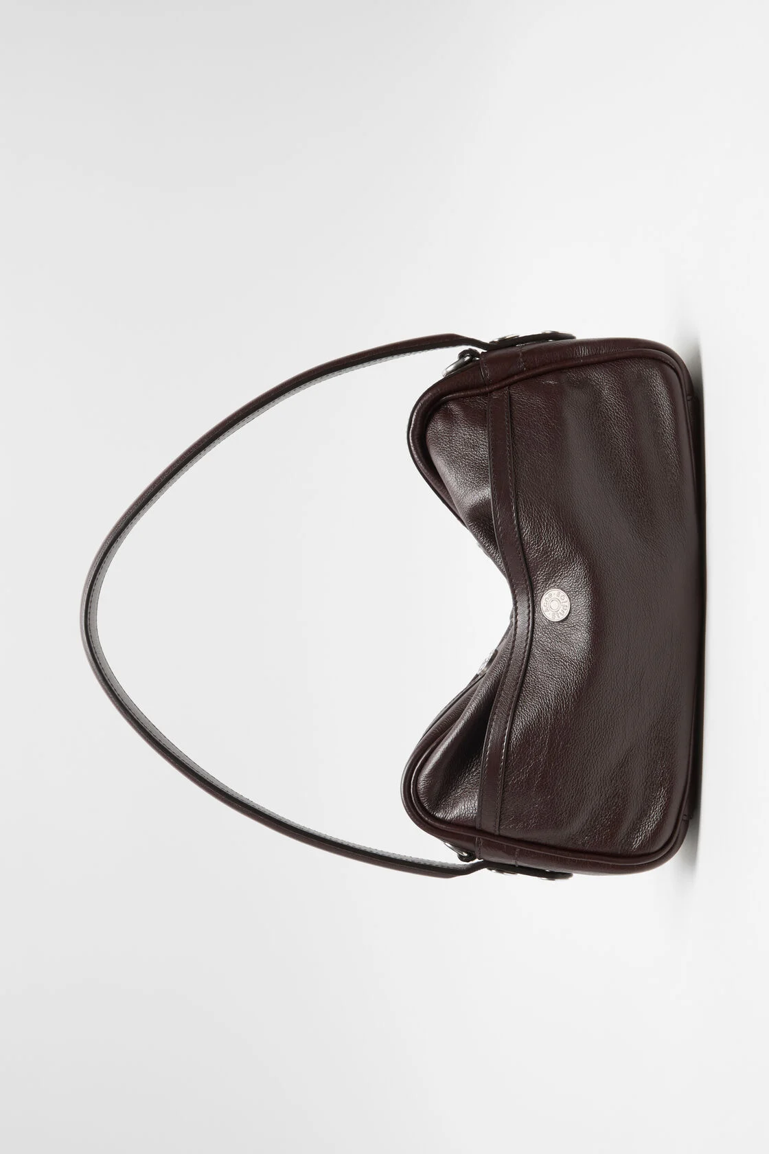 ACNE STUDIOS Camero Party Bag in Chocolate Brown