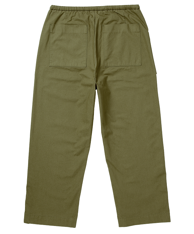 APPLIED ART FORMS Fatique Pants in Green XS/S