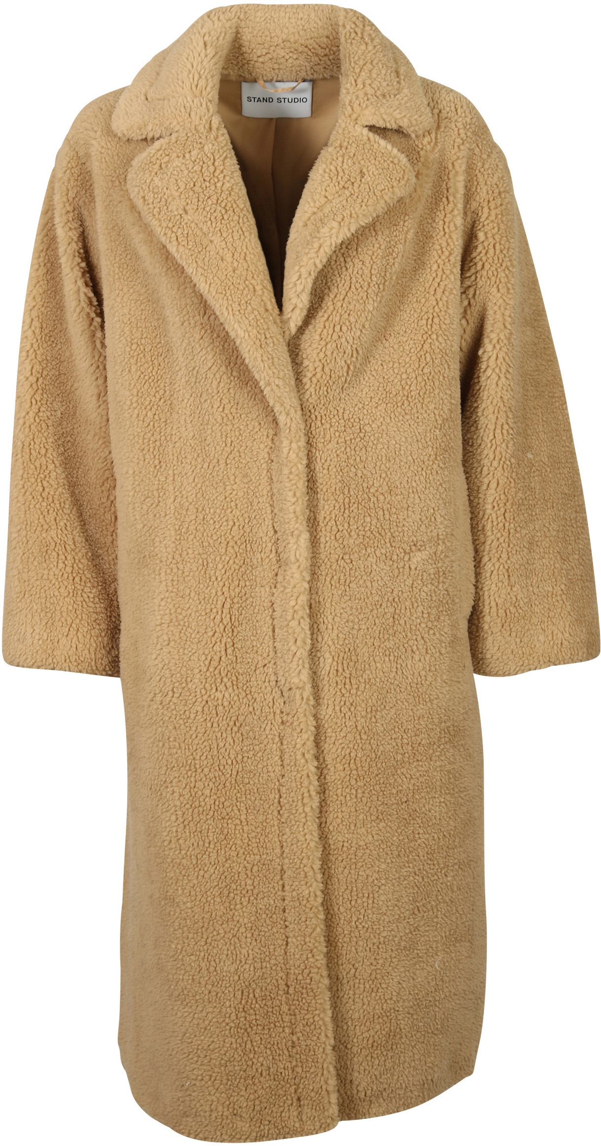 Stand Studio Fake Fur Coat Maria Camel