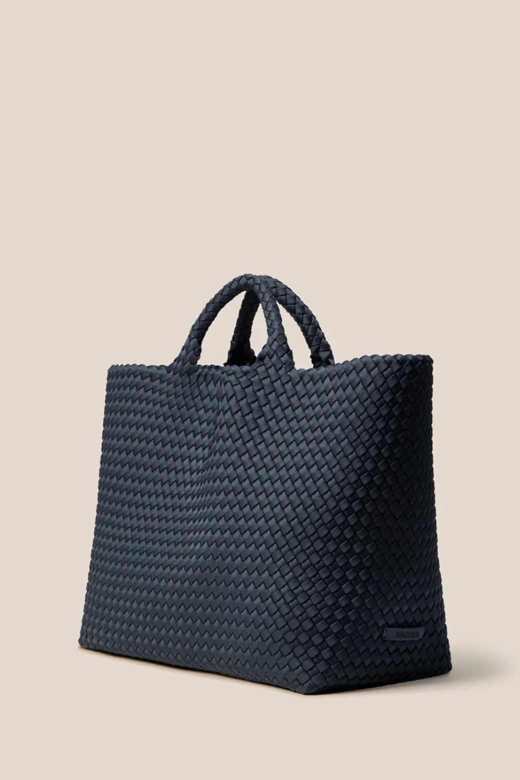 NAGHEDI Handwoven Large Tote St. Barth in Murano Blue
