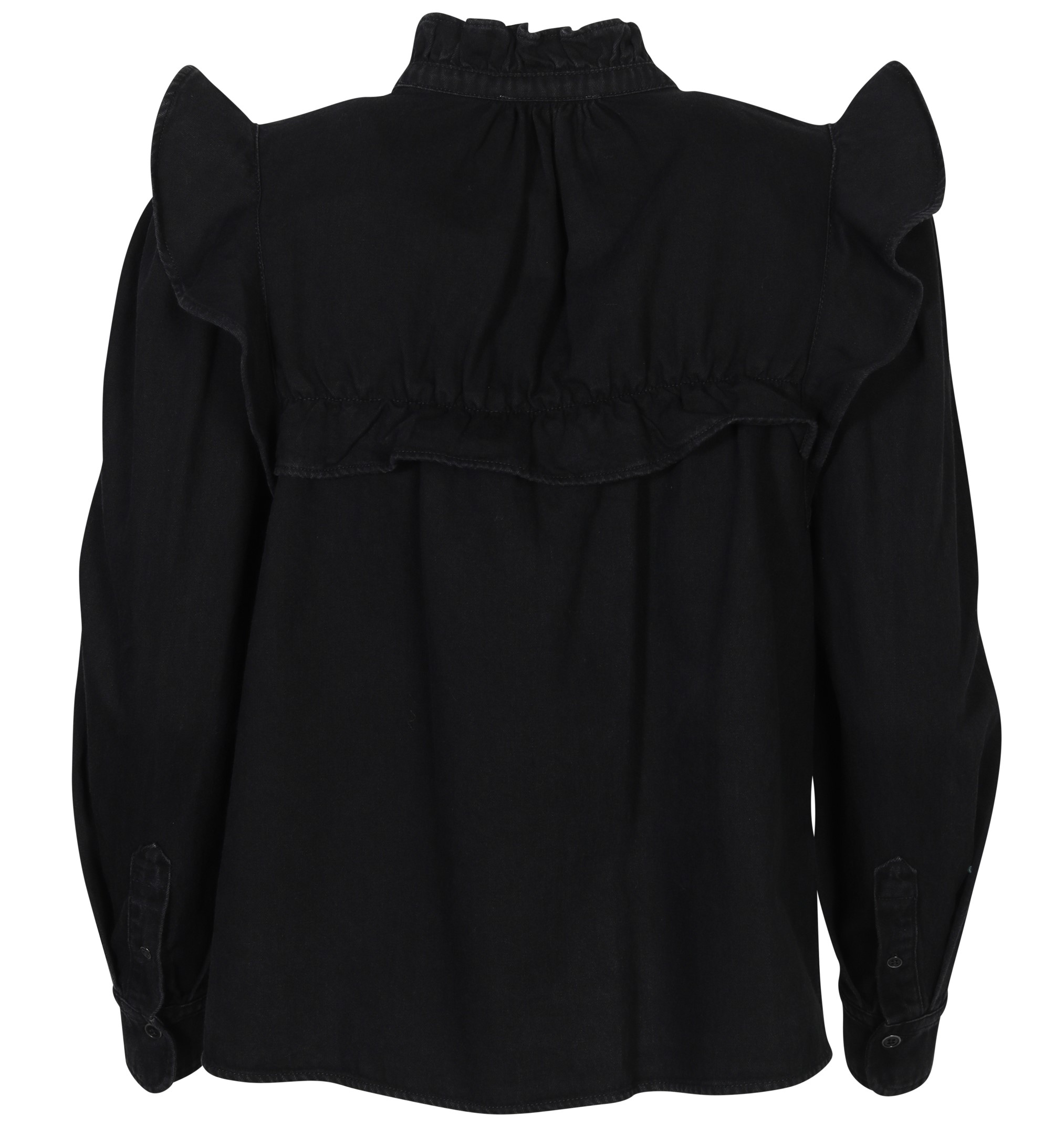 ISABEL MARANT ÉTOILE Idety Shirt in Black FR38 / DE36