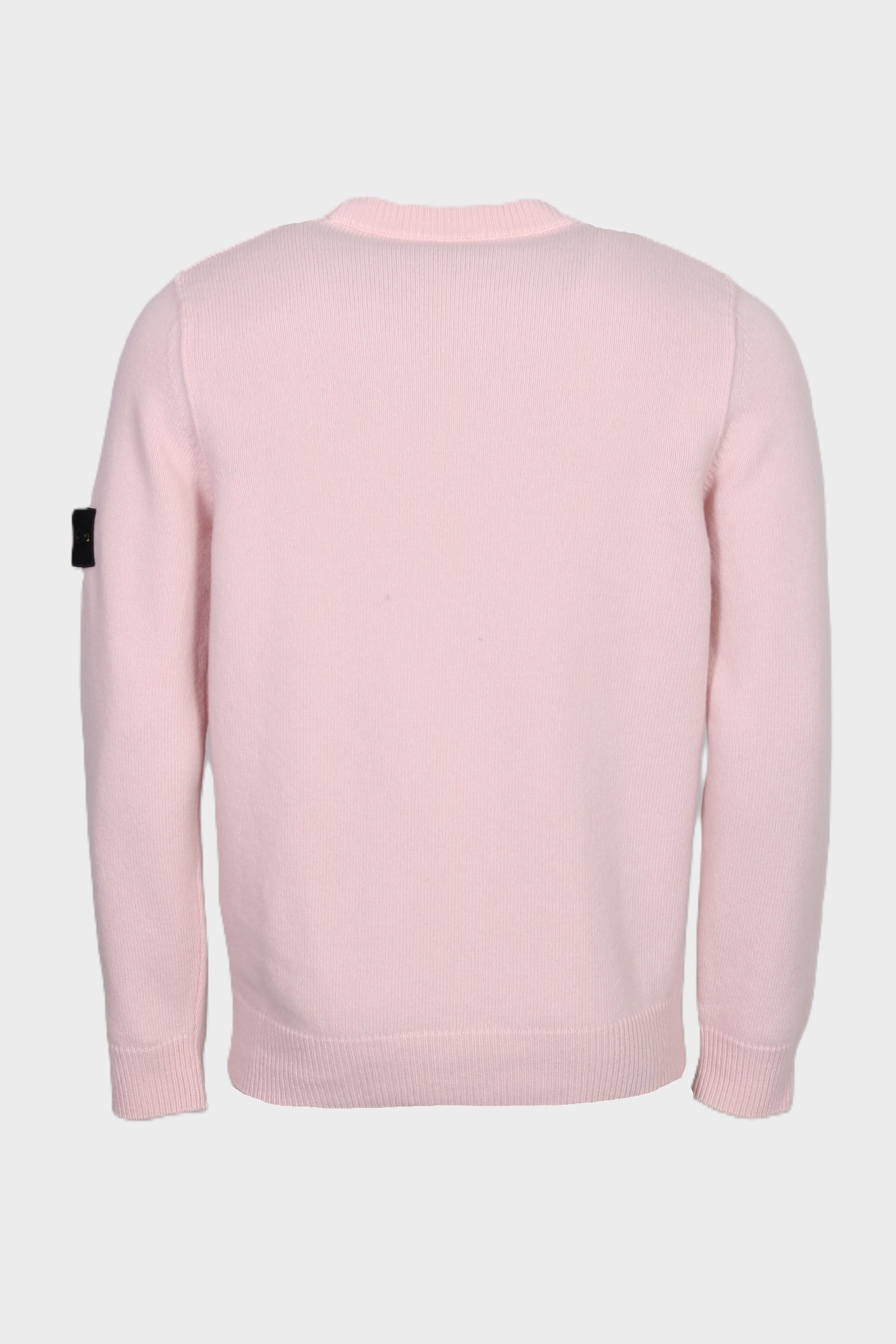 STONE ISLAND Heavy Knit Pullover in Light Pink