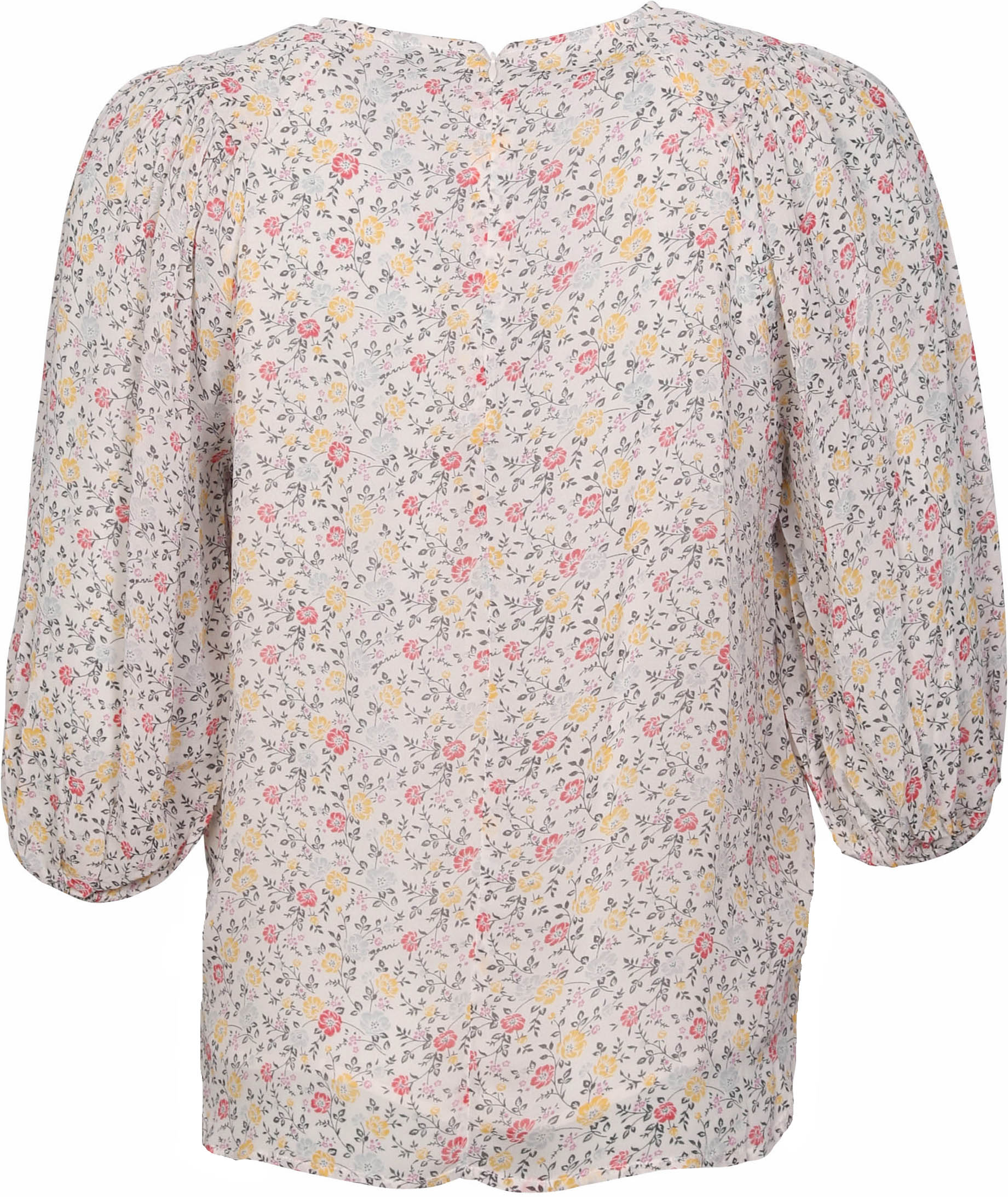 Ganni Viscose Blouse Light Flowerprint