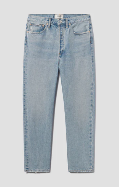 AGOLDE 90's Crop Jeans in Force Wash