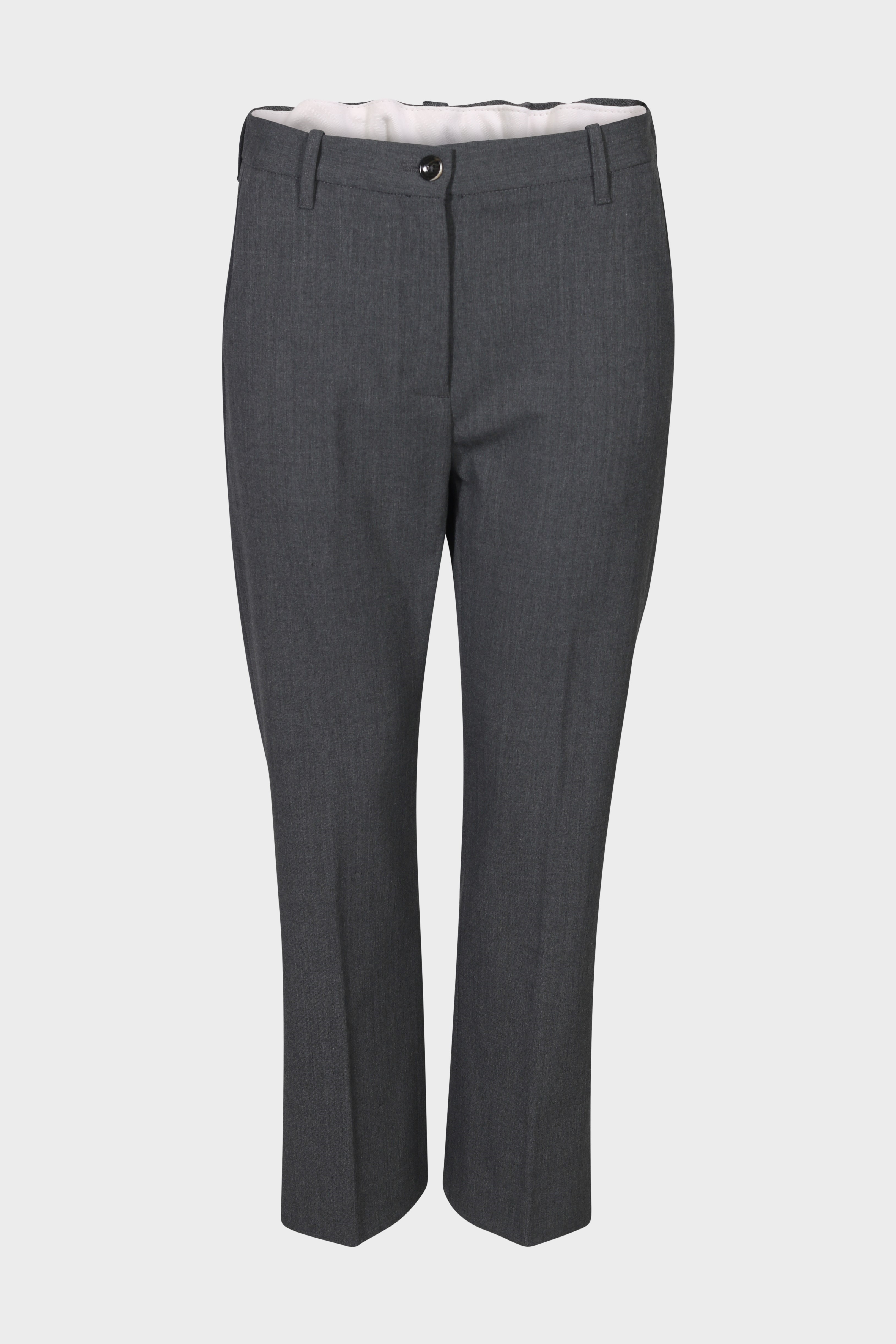 NINE:INTHE:MORNING Cropped Bootcut Pant in Anthracite