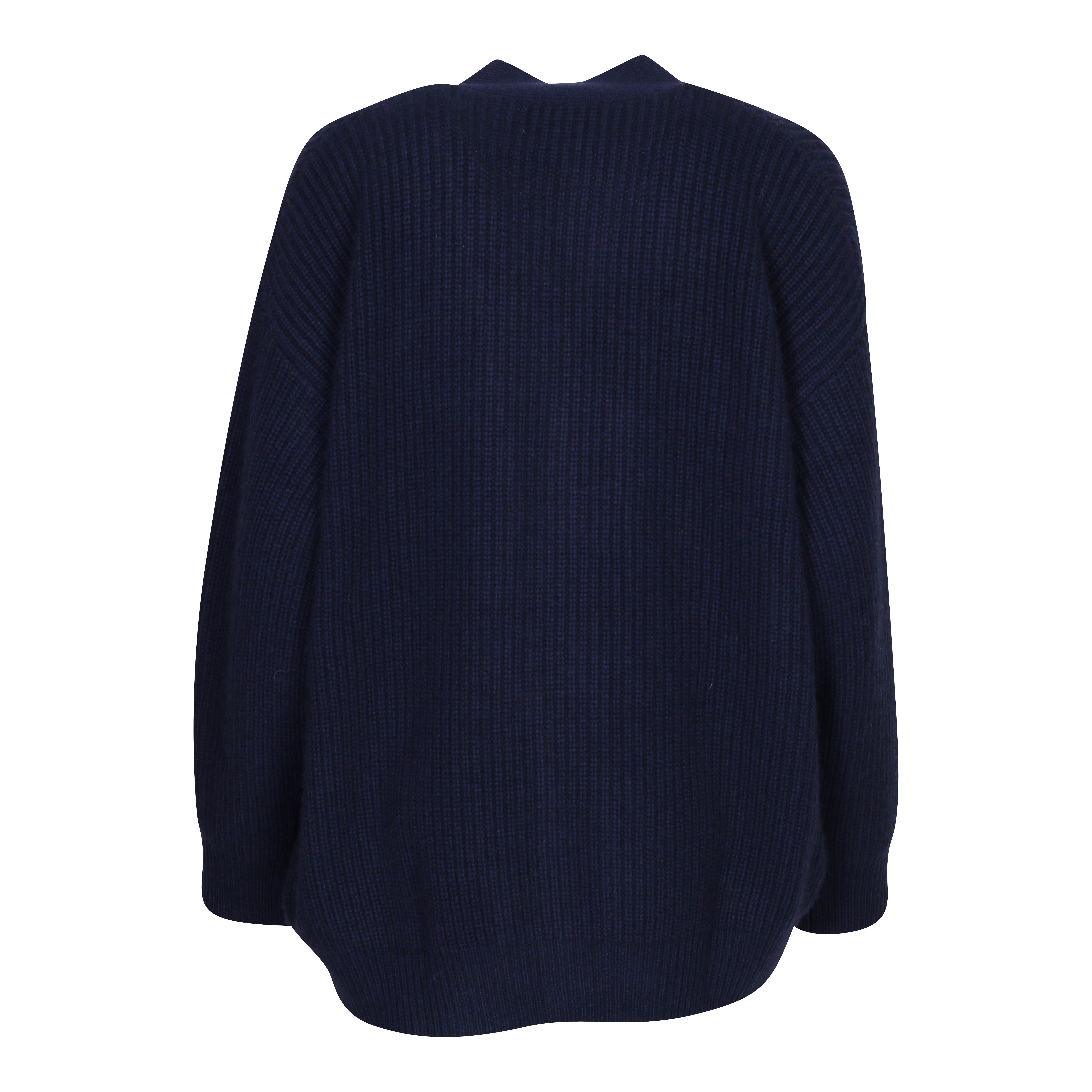 Flona Cashmere Cardigan in Navy