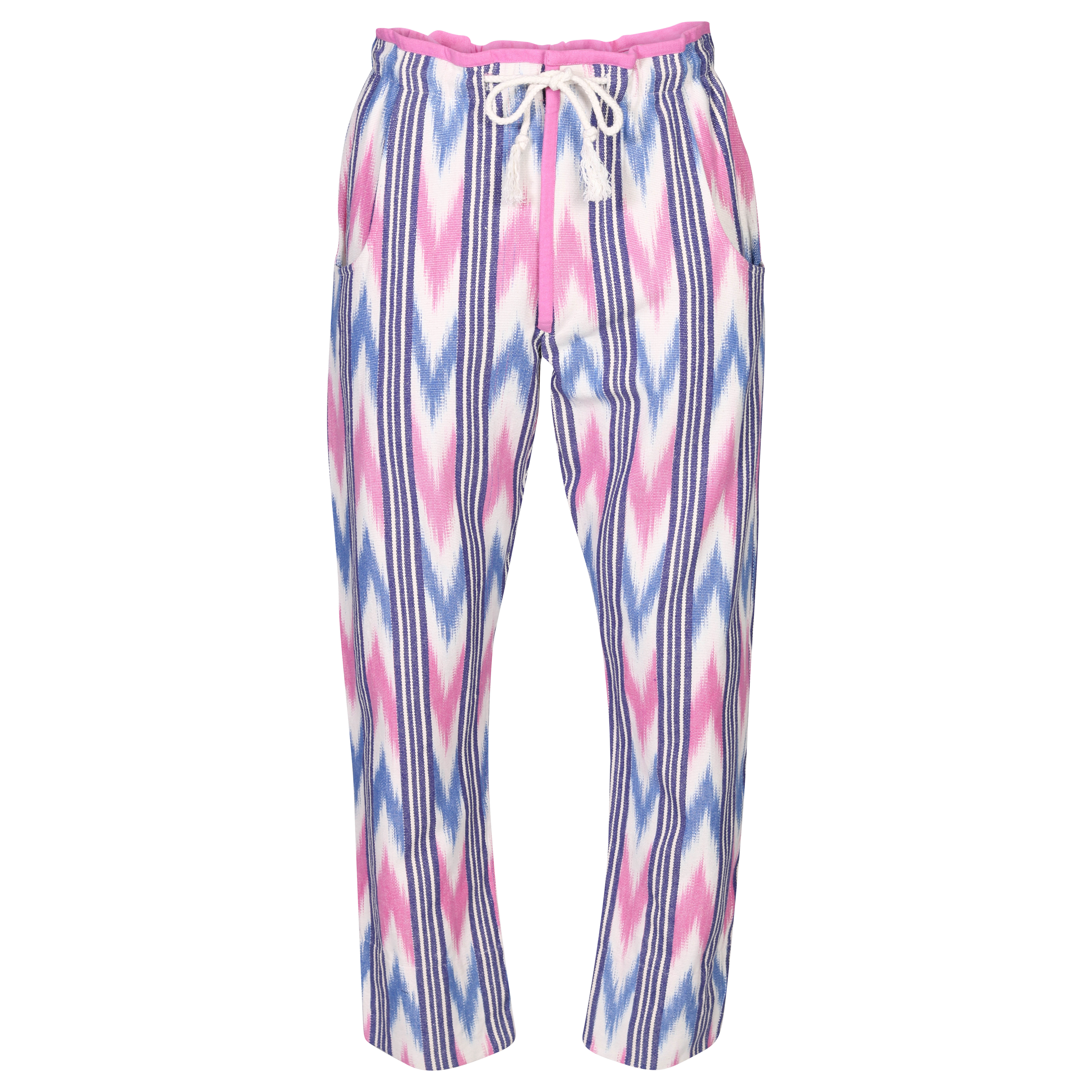 Isabel Marant Liago Pants in Ecru Multicolour