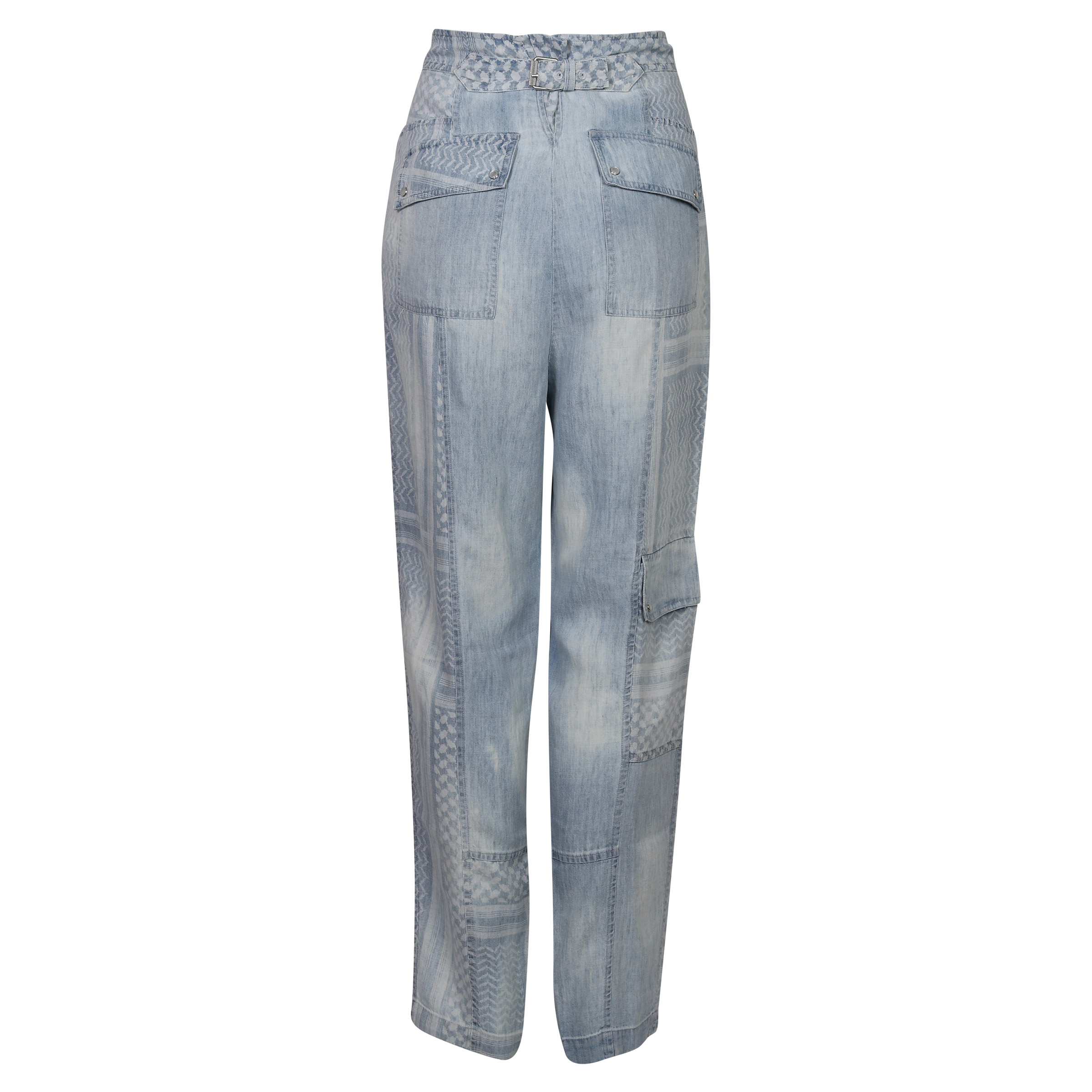 Lala Berlin Pants Paget Sunbleached Kufiya