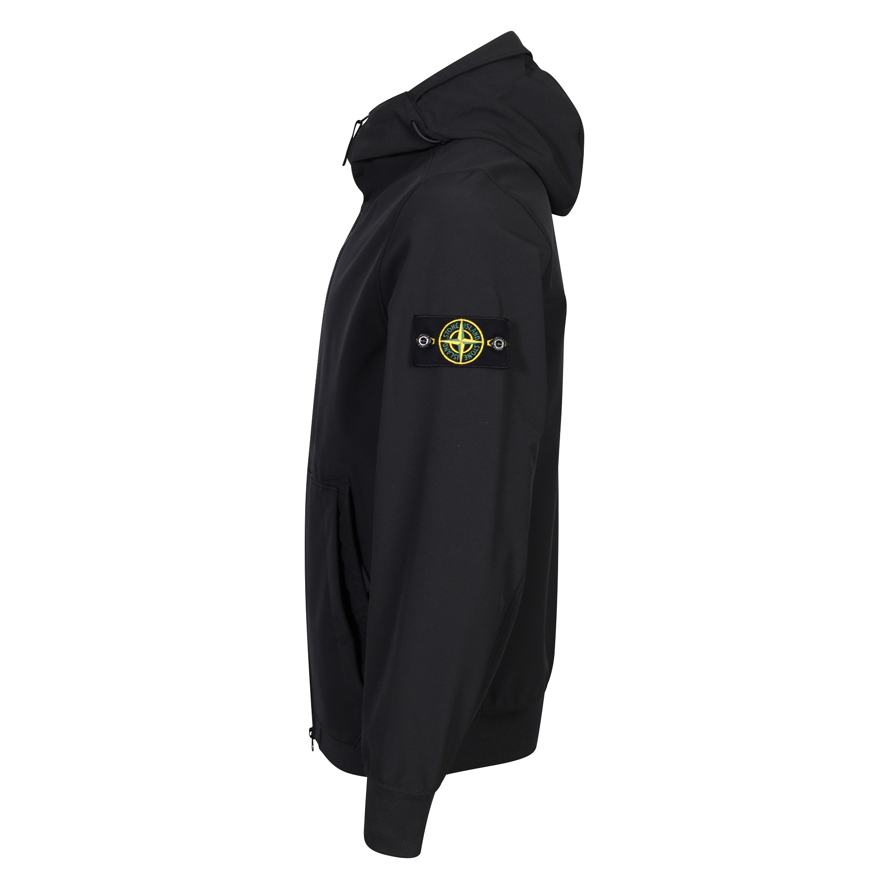 Stone Island Softshell Jacket E.Dye Technology in Black