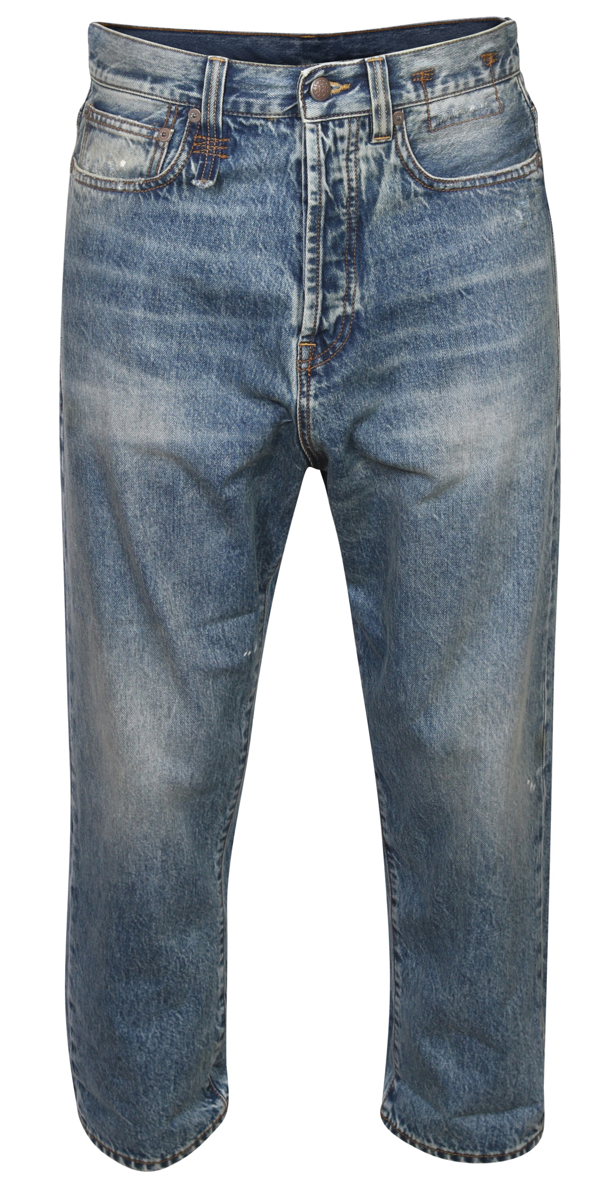 R13 Jeans Jasper Blue Washed/Weller Drop