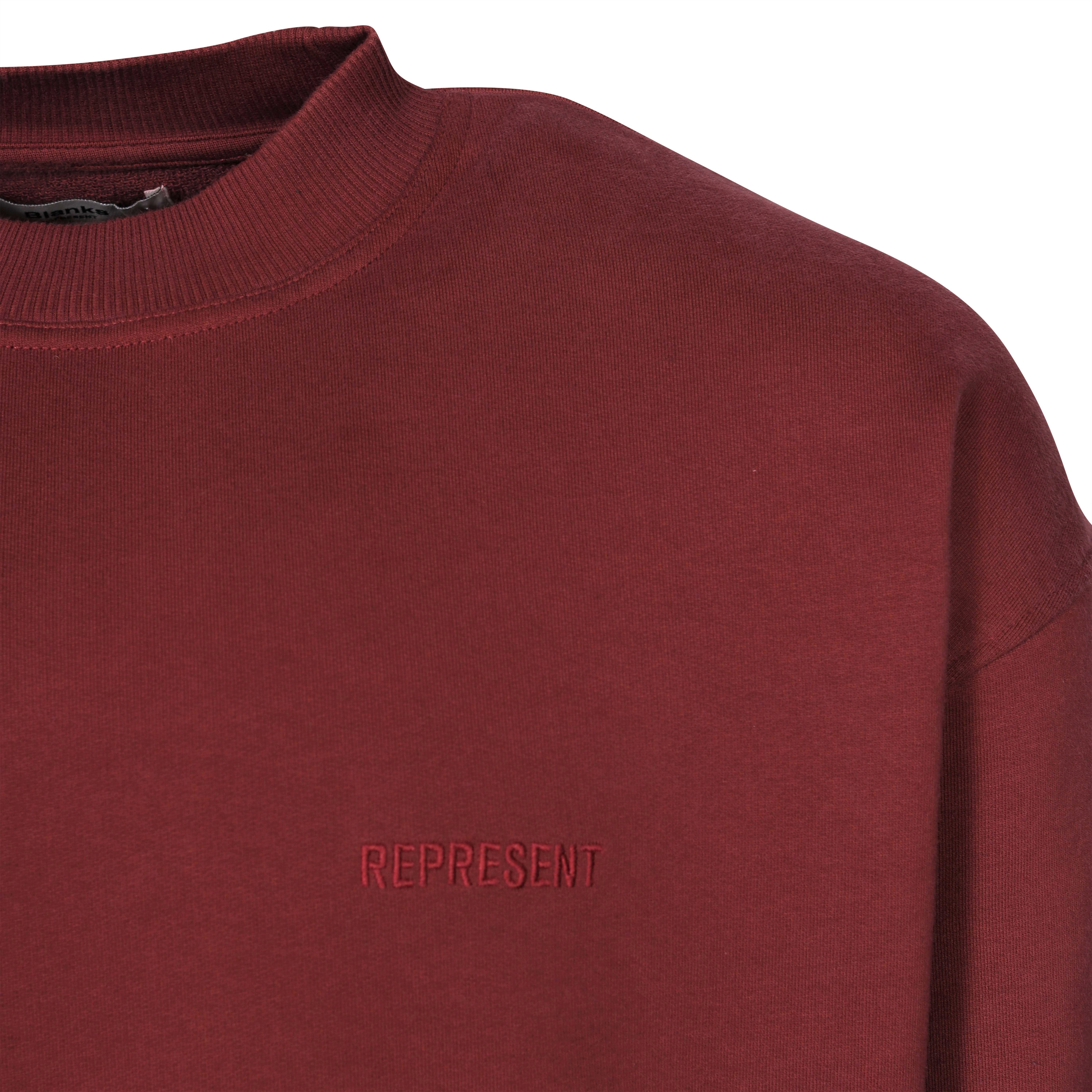 Represent Blank Sweater in Vintage Red