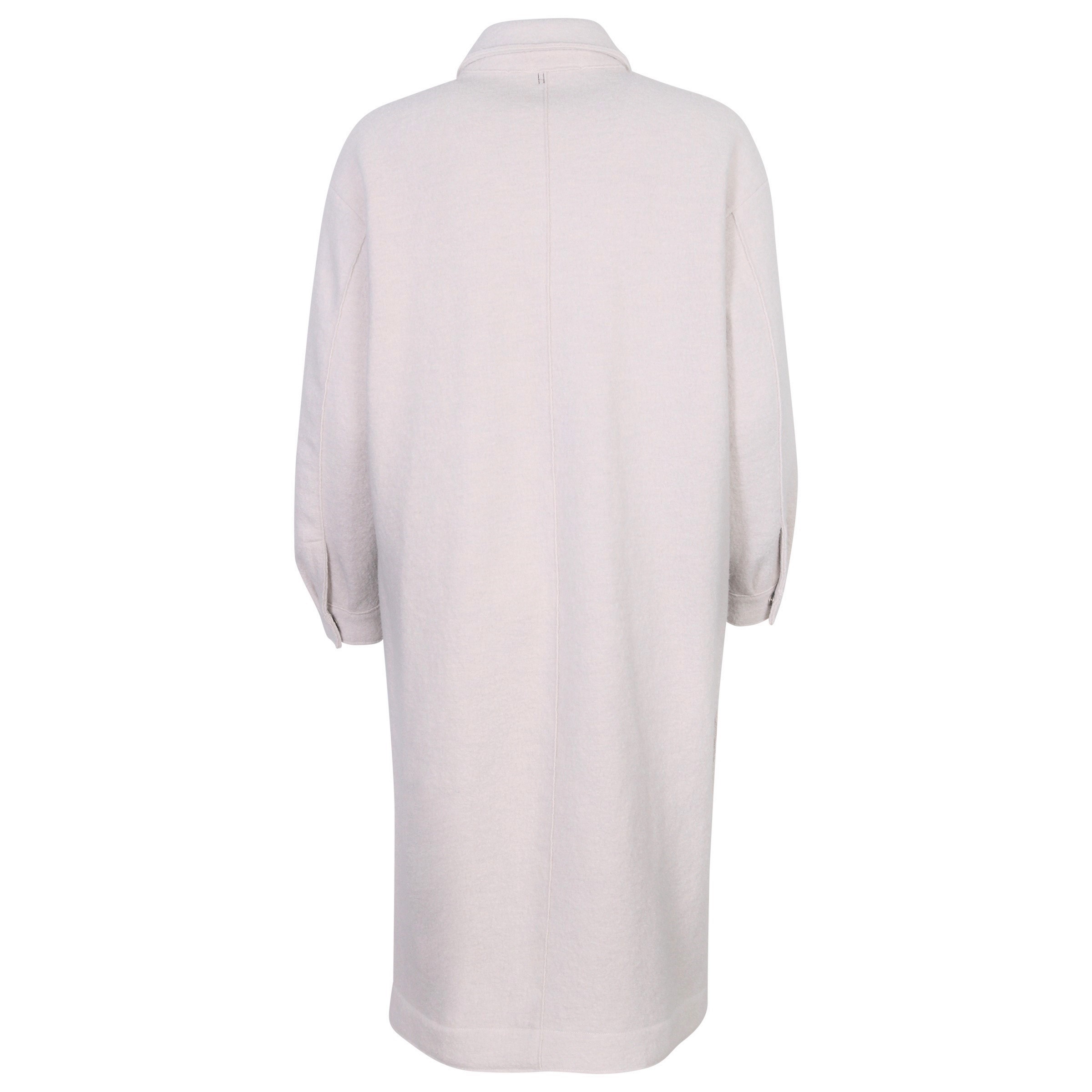 Transit Par Such Overshirt Coat in Ecru
