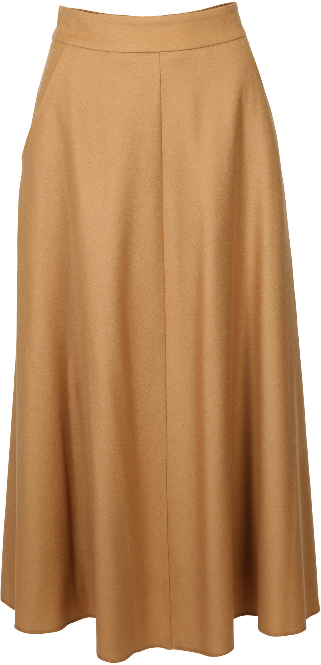 Susanne Bommer Wool Skirt Caramel