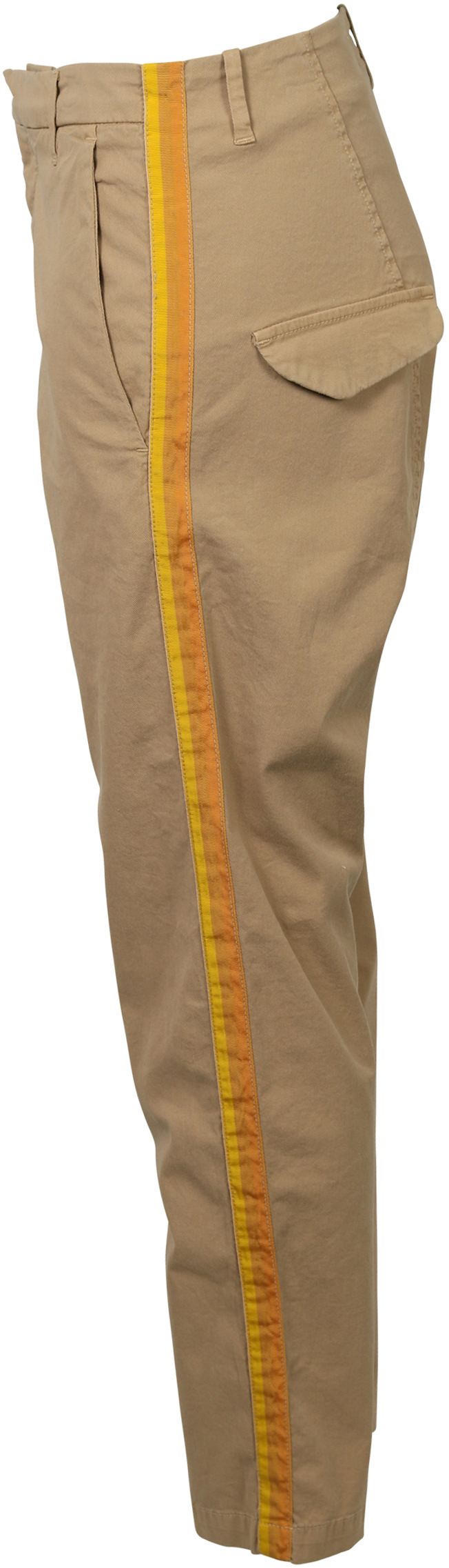 Nili Lotan Pant Paris Sand/Orange Tape