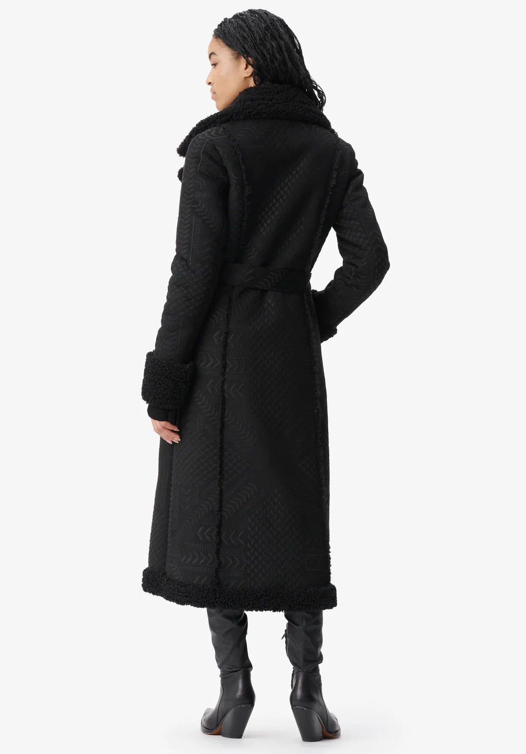 LALA BERLIN Coat Osia in Heritage Star