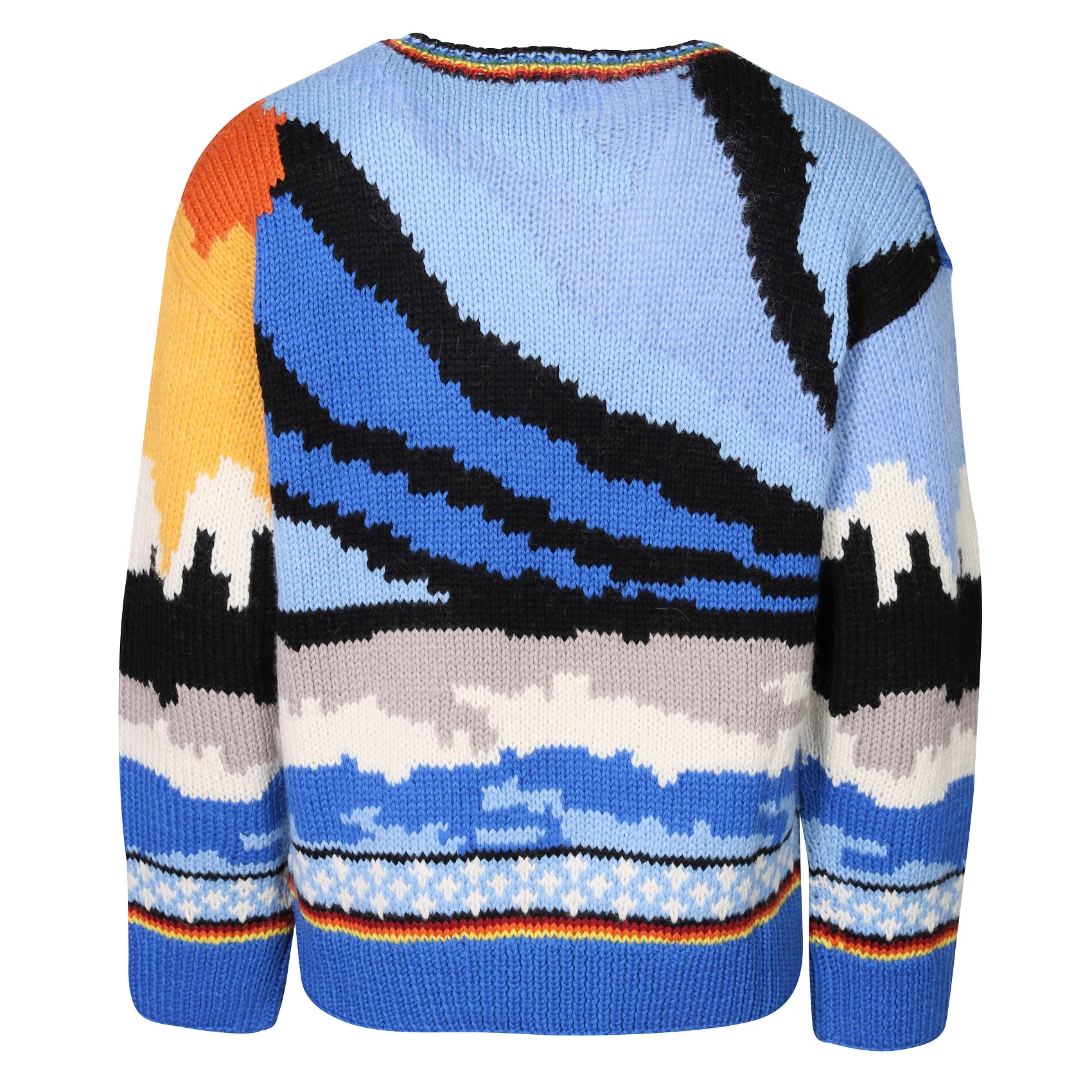 DSQUARED2 Bears Dawn Knit Pullover in Multicolor