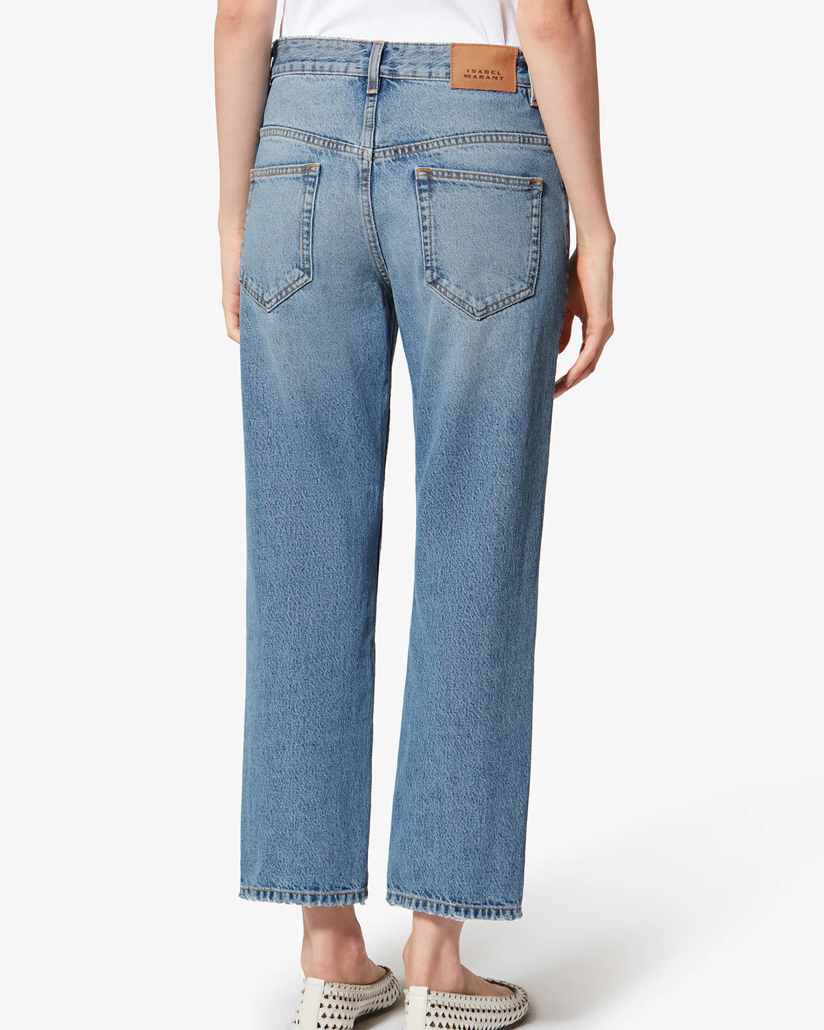 ISABEL MARANT ÉTOILE Dakota Jeans in Light Blue