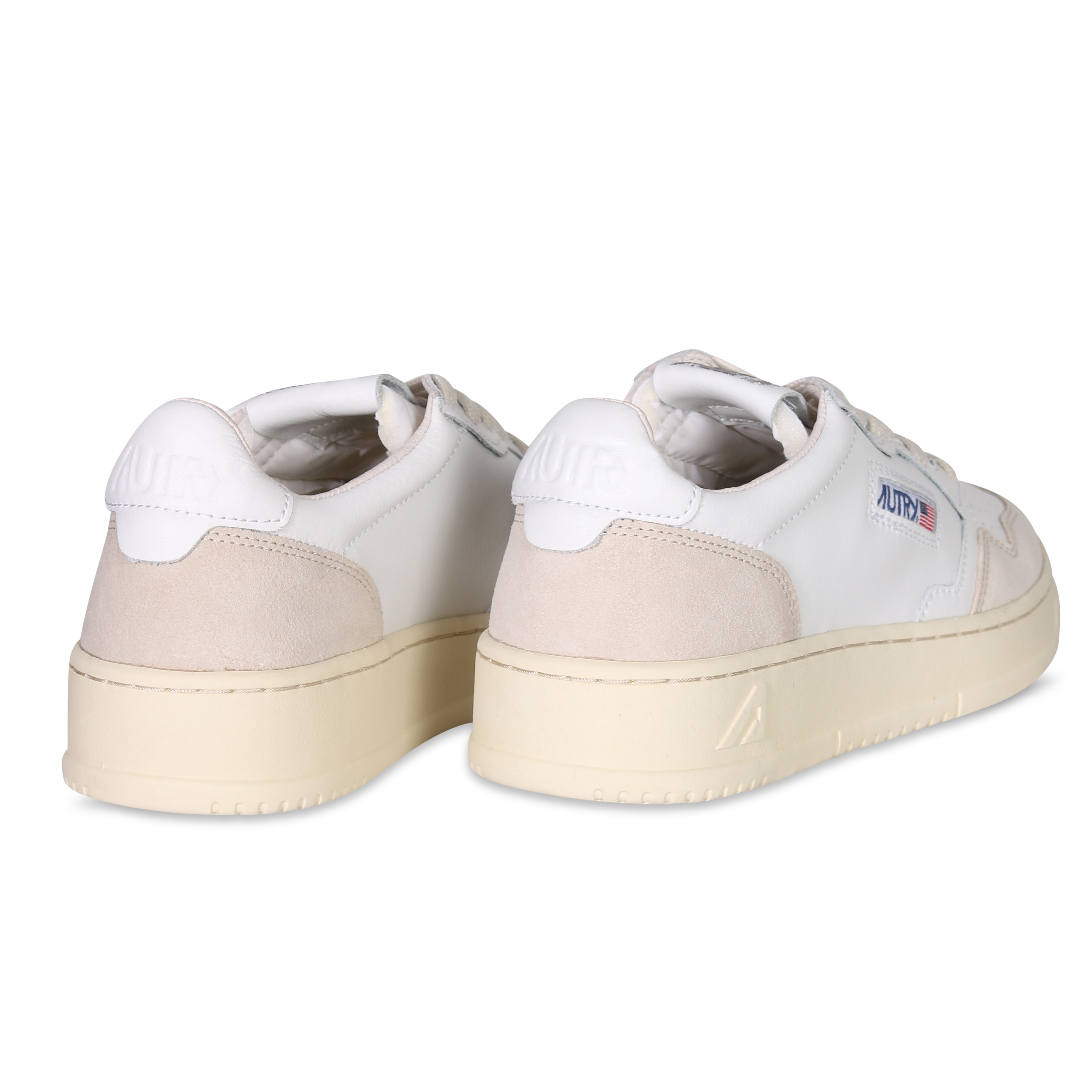 Autry Action Shoes Low Sneaker Suede White