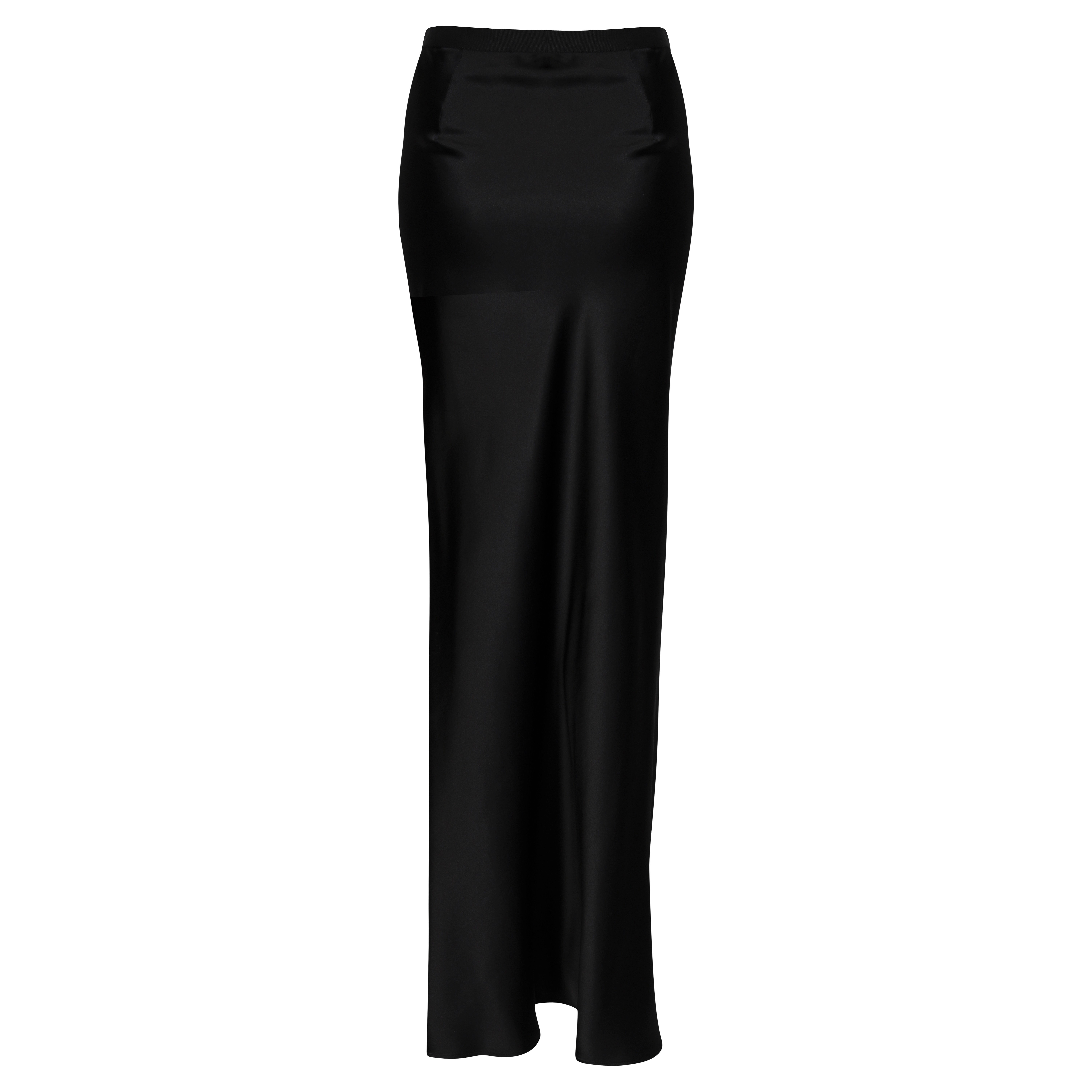 NILI LOTAN Azalea Skirt in Black Silk S - US2