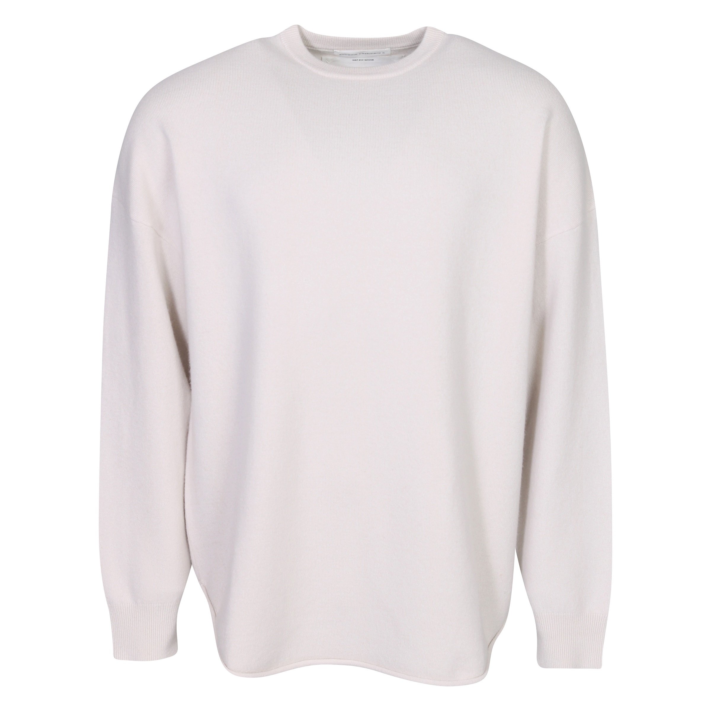 Extreme Cashmere Sweater N°53 Crew Hop in Chalk