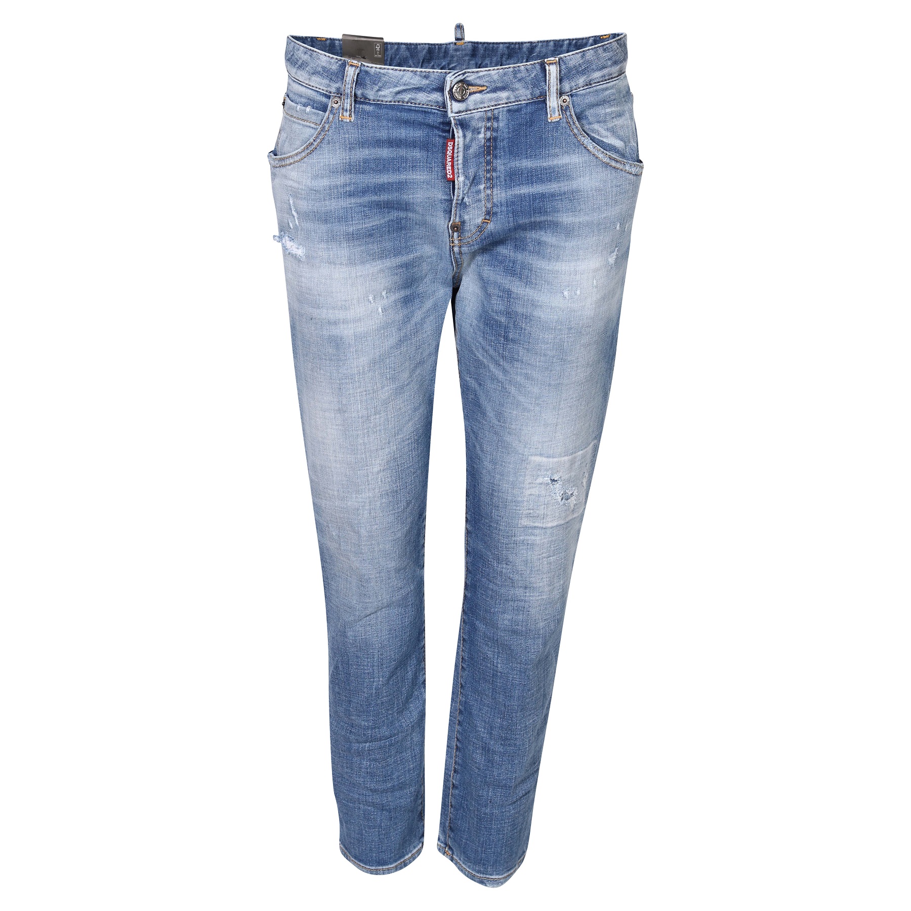 DSQUARED2 Cool Girl Cropped Light Blue Washed