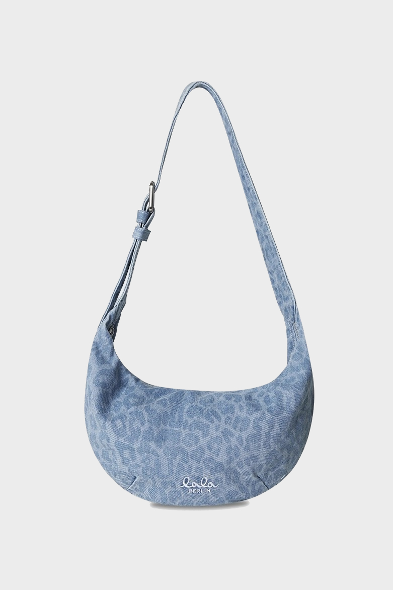 LALA BERLIN Gili Bag Printed Denim