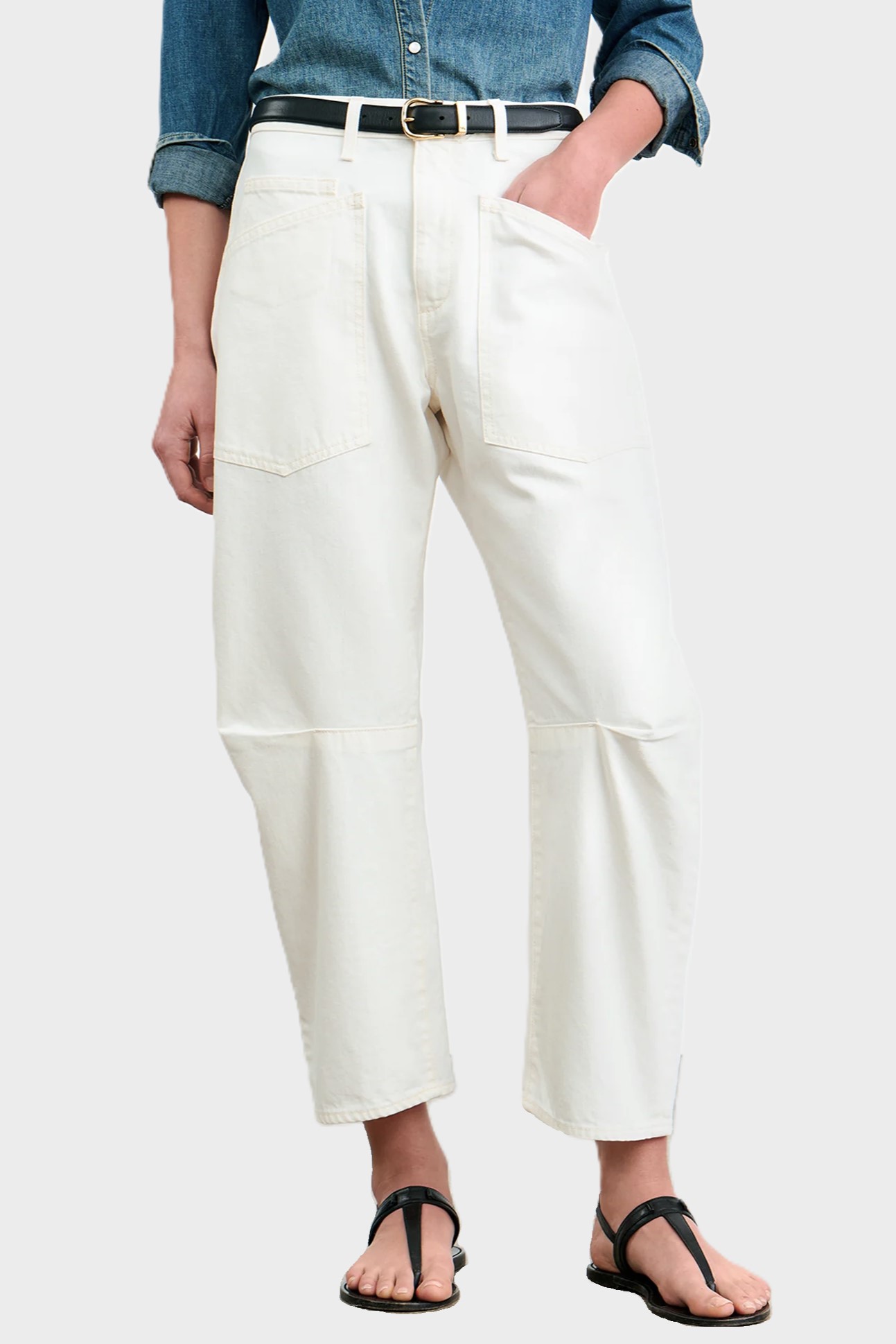 NILI LOTAN Shon Pant in White 00 / XXS