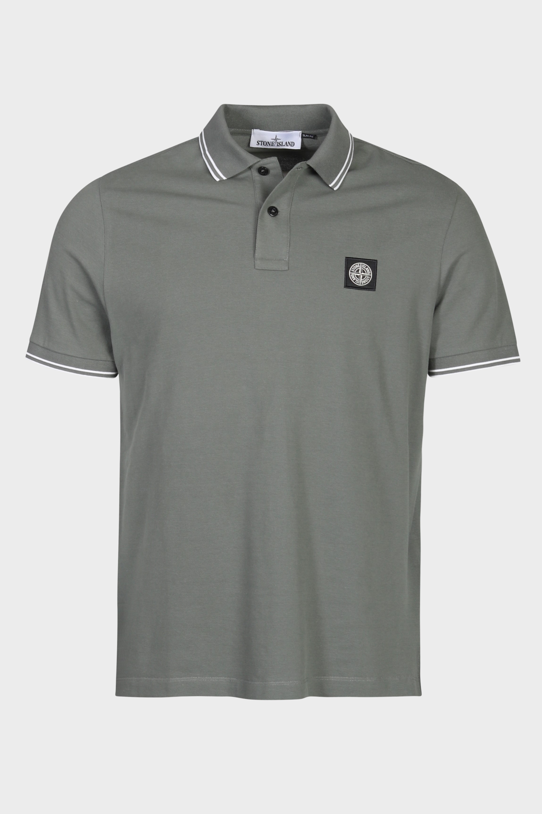 STONE ISLAND Slim Fit Polo Shirt in Green