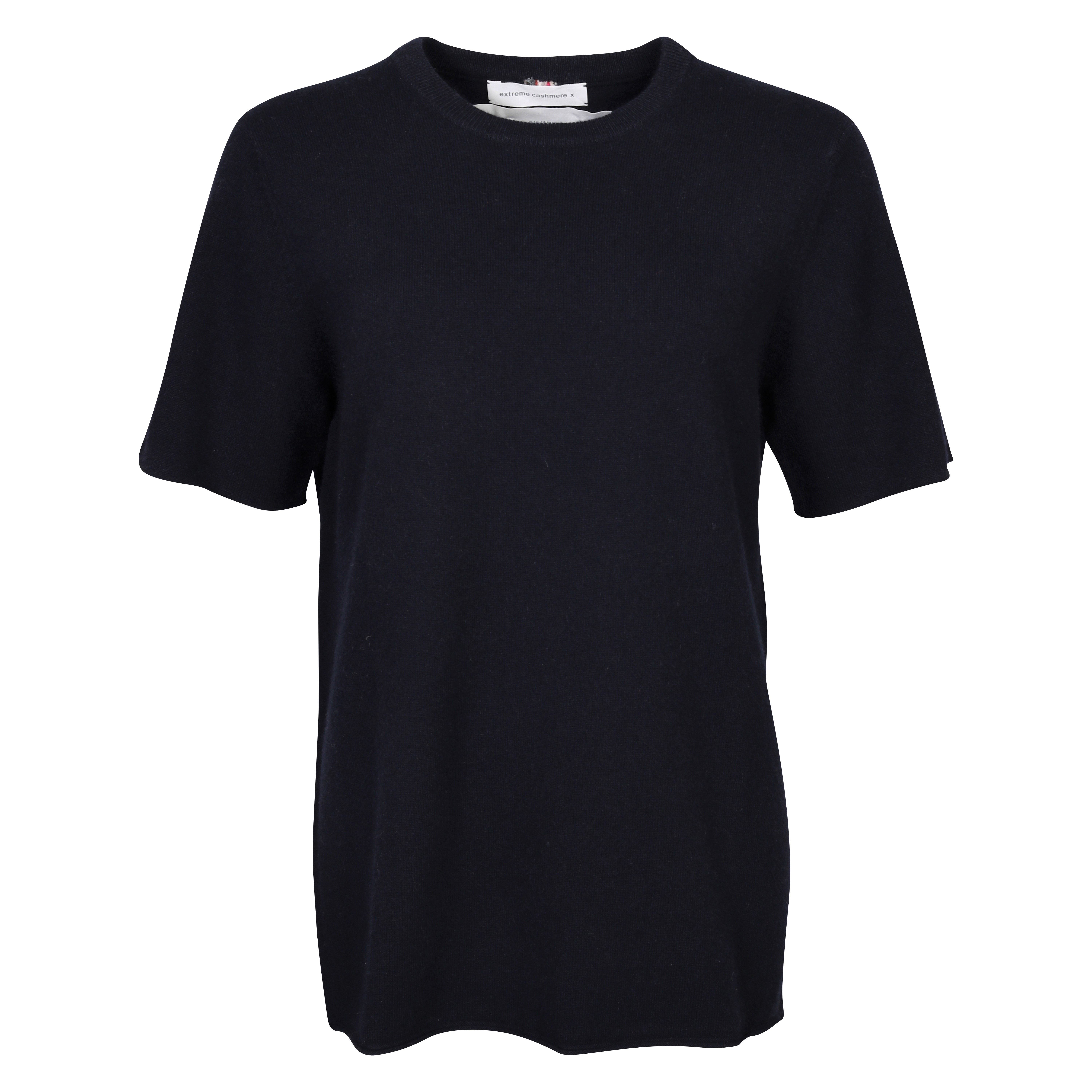 Extreme Cashmere Top N°64 Tshirt in Navy