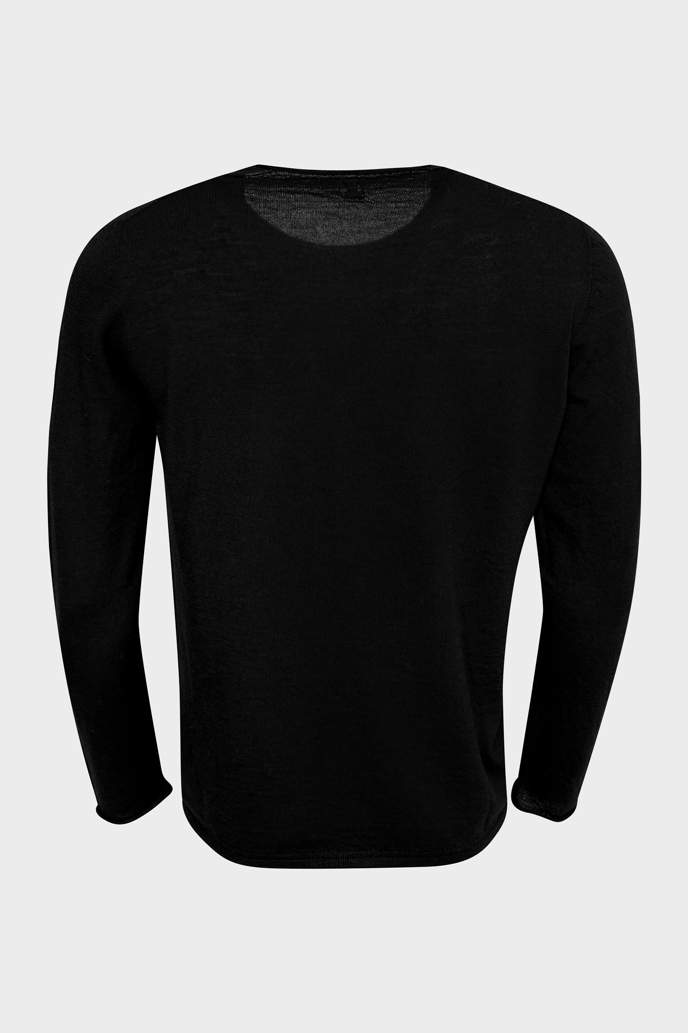 HANNES ROETHER Wool/Cashmere Sweater in Black XXL