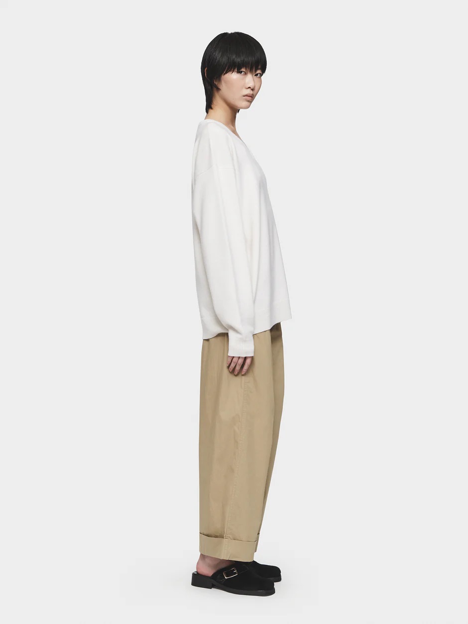 6397 Biggie Trouser in Khaki M