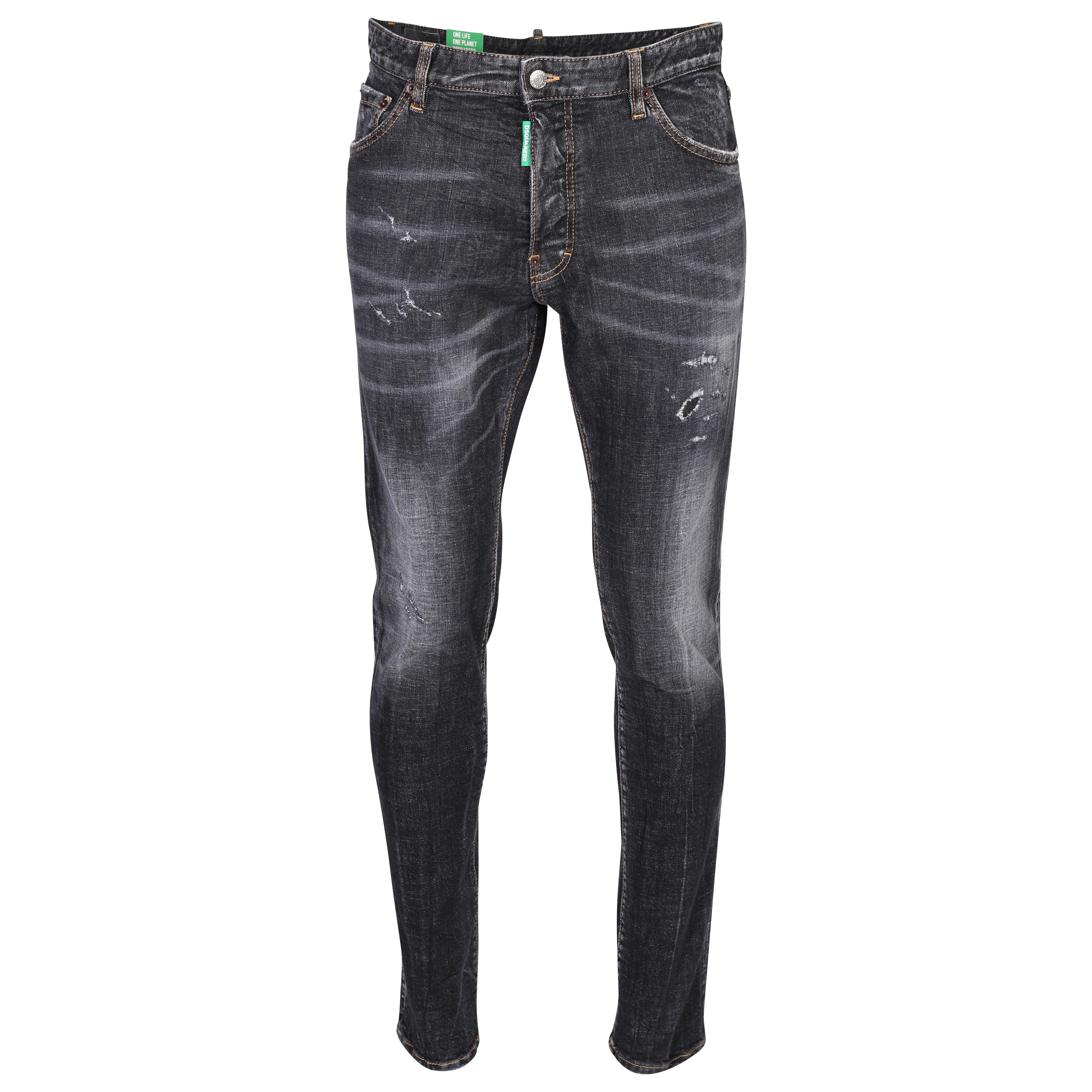 DSQUARED2 Green Label Cool Guy Jeans in Washed Black