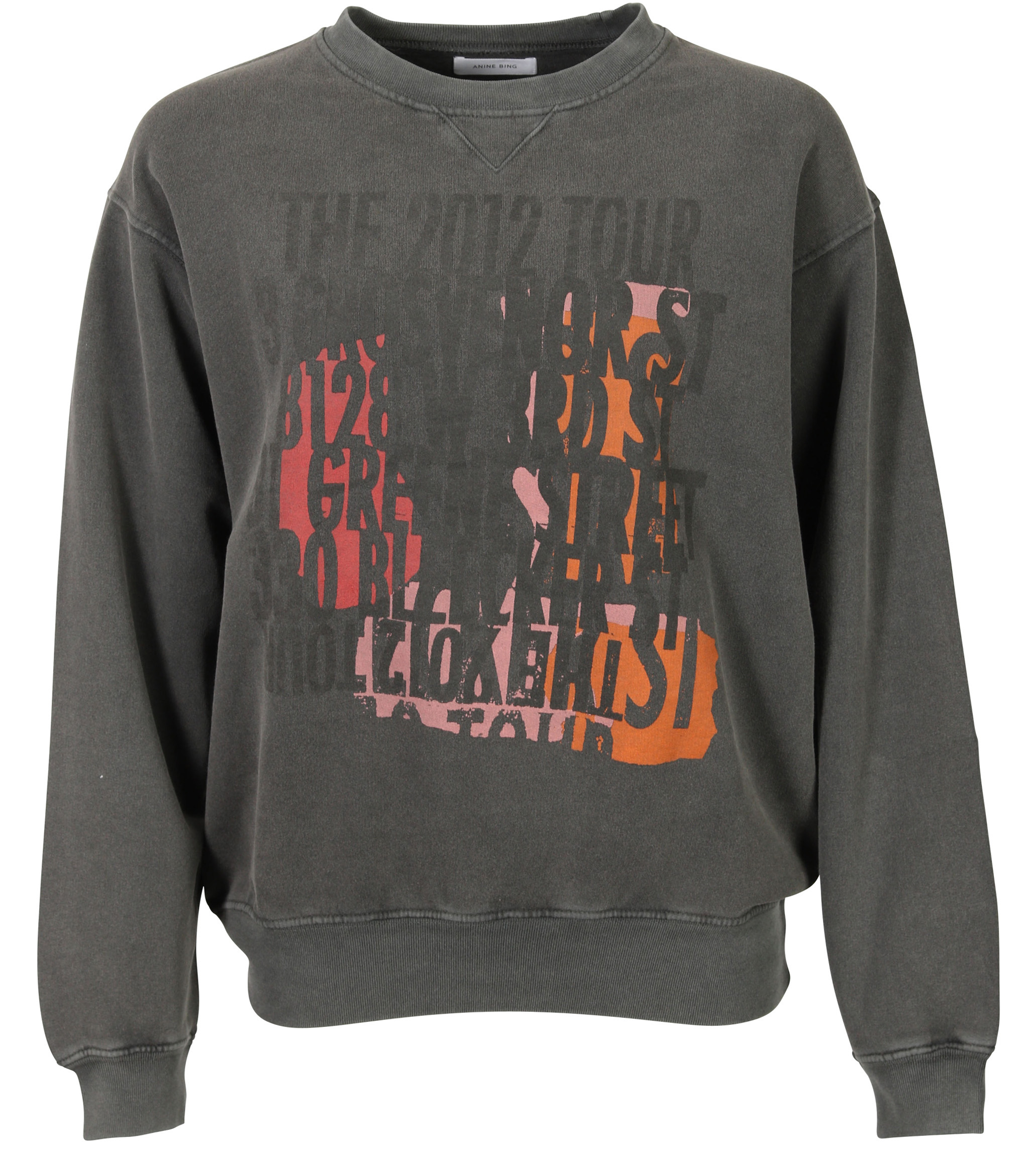 Anine Bing Sweatshirt Ramona Streets Charcoal