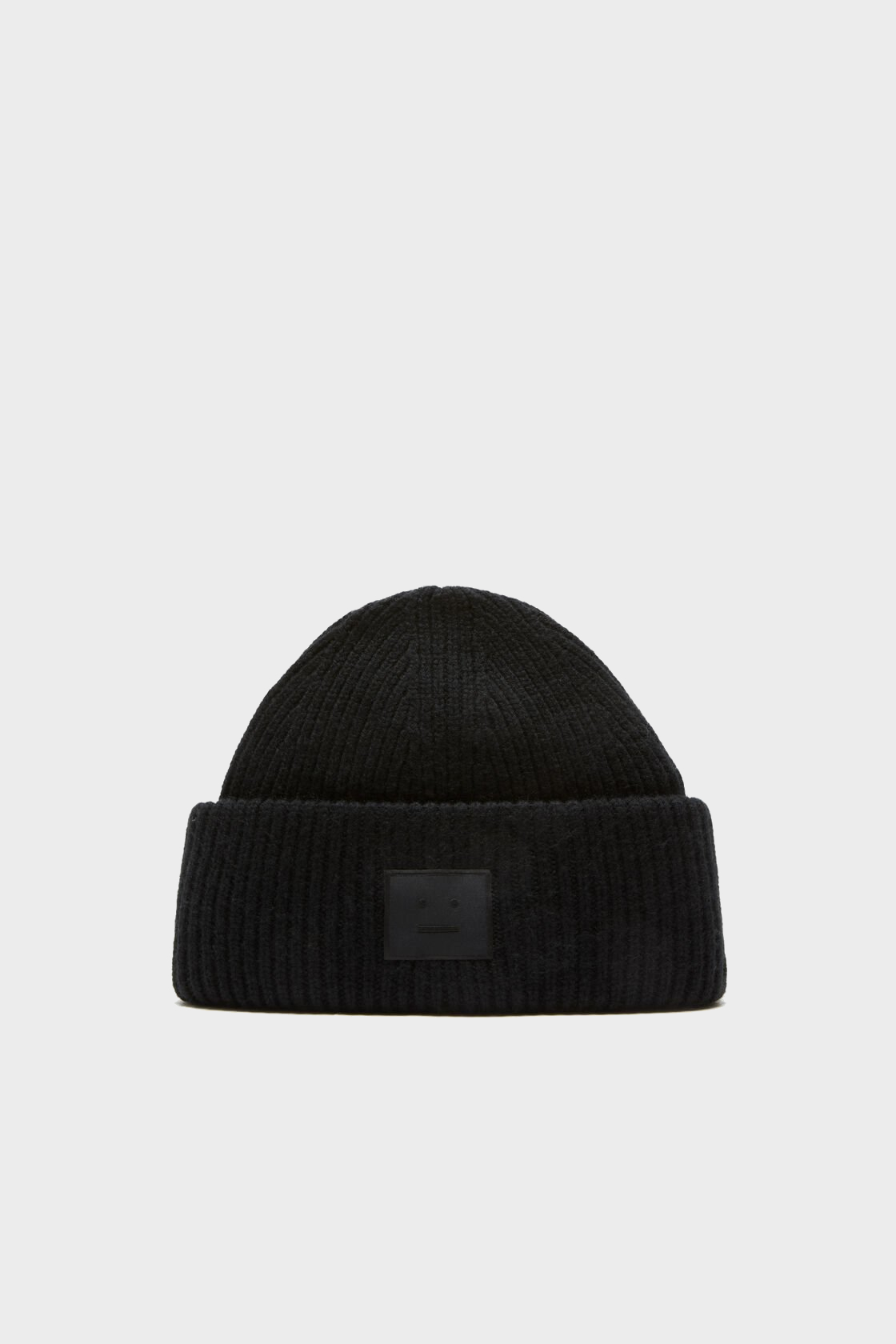 ACNE STUDIOS Face Beanie in Black