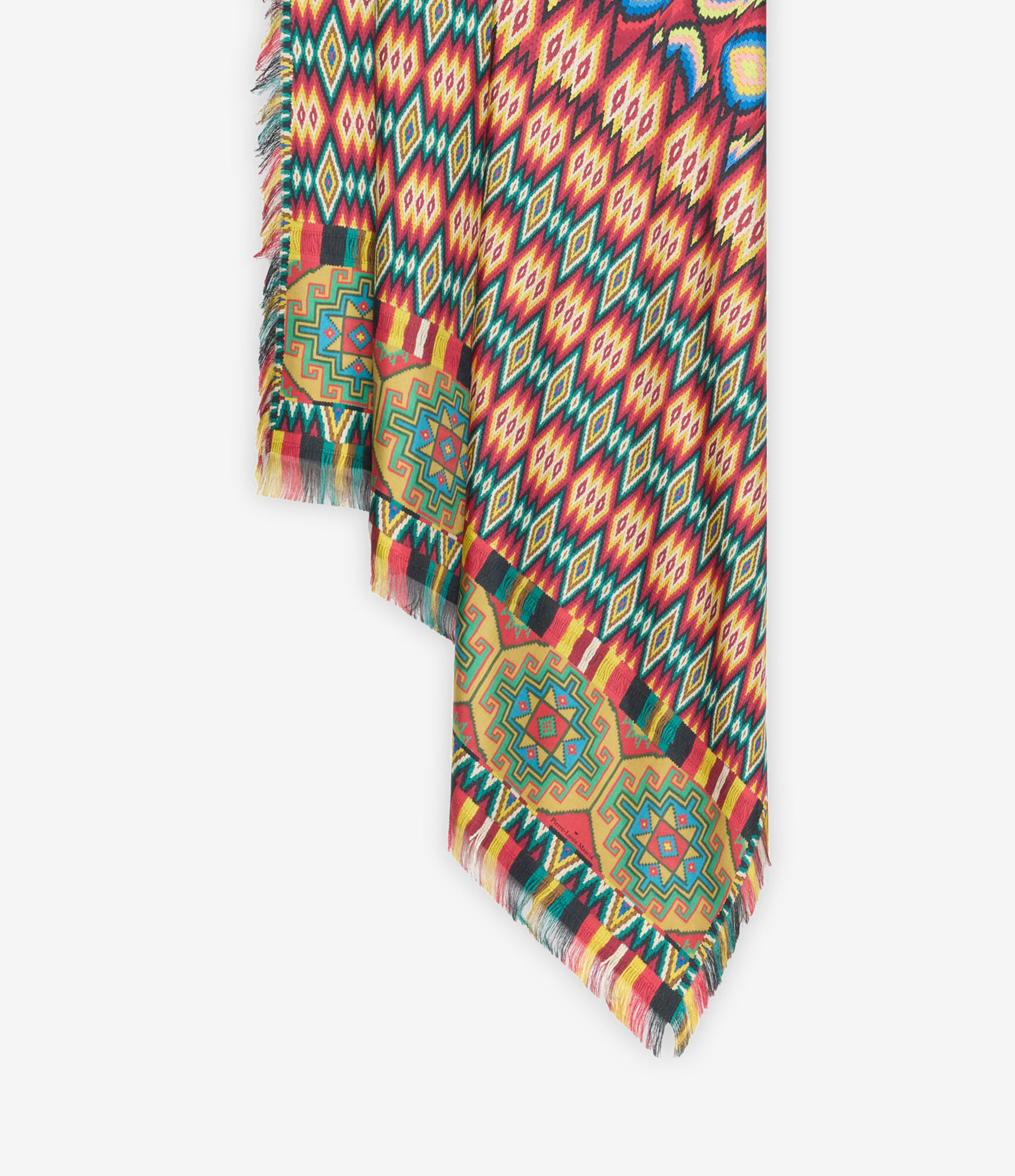 PIERRE-LOUIS MASCIA Cashmere Scarf Multicolor