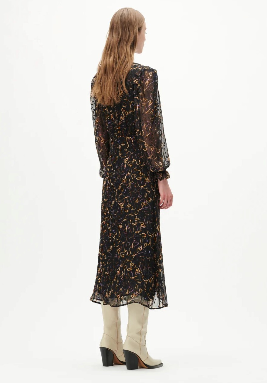 Lala Berlin Dress Lalagram Dark L