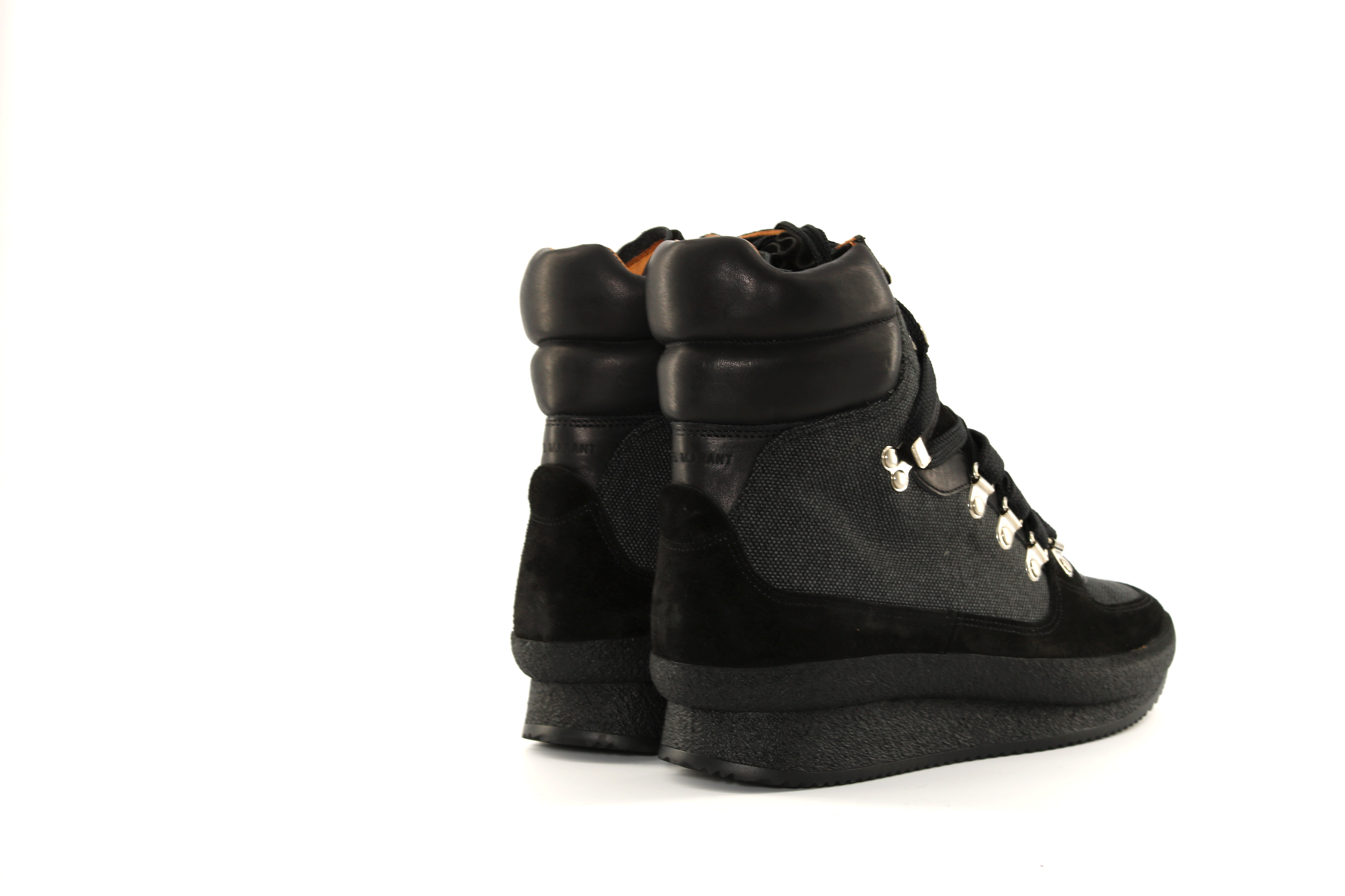 Isabel Marant Hiking Boots Brendty Black 37