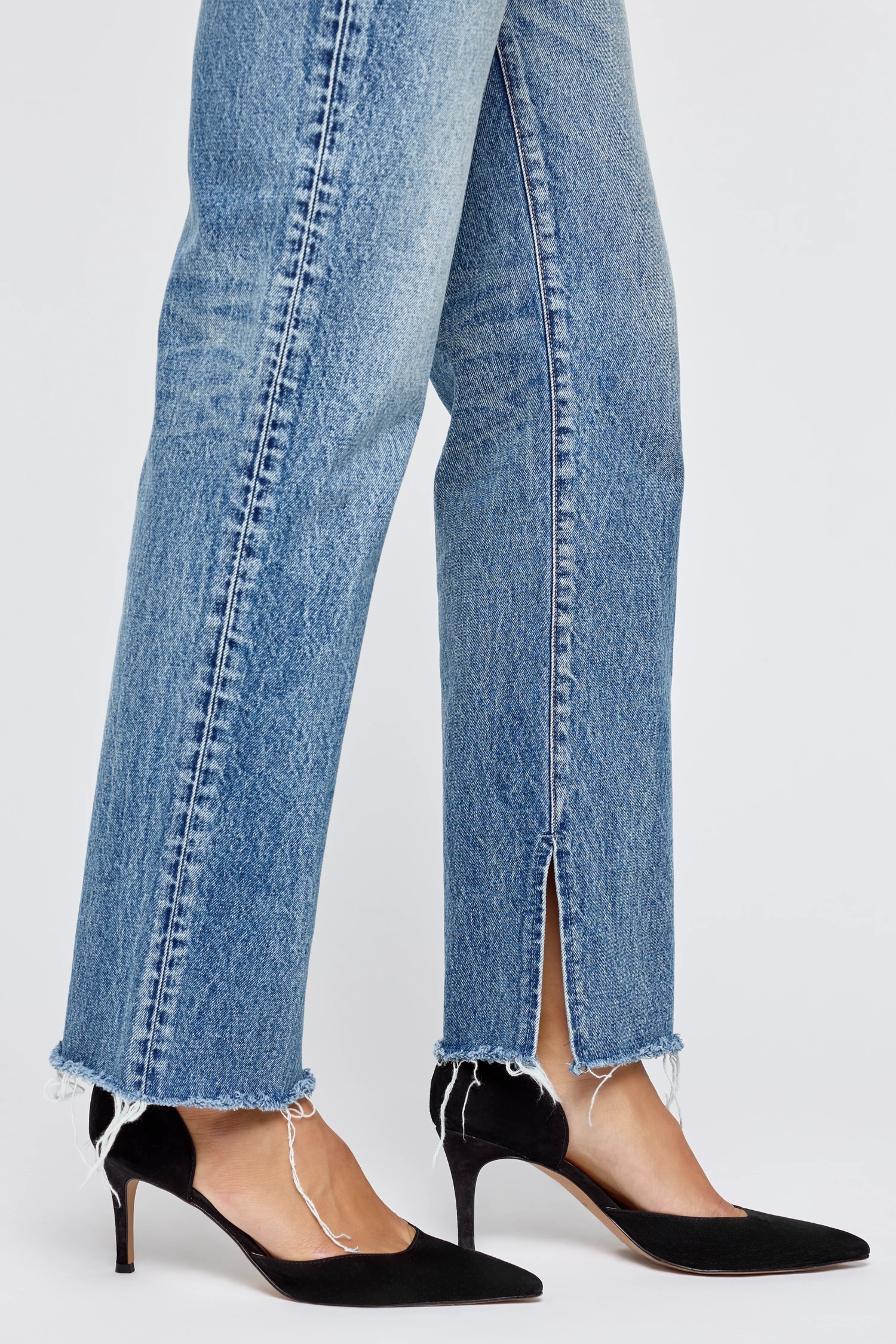 MOUSSY VINTAGE Jeans Straight Foster in Blue