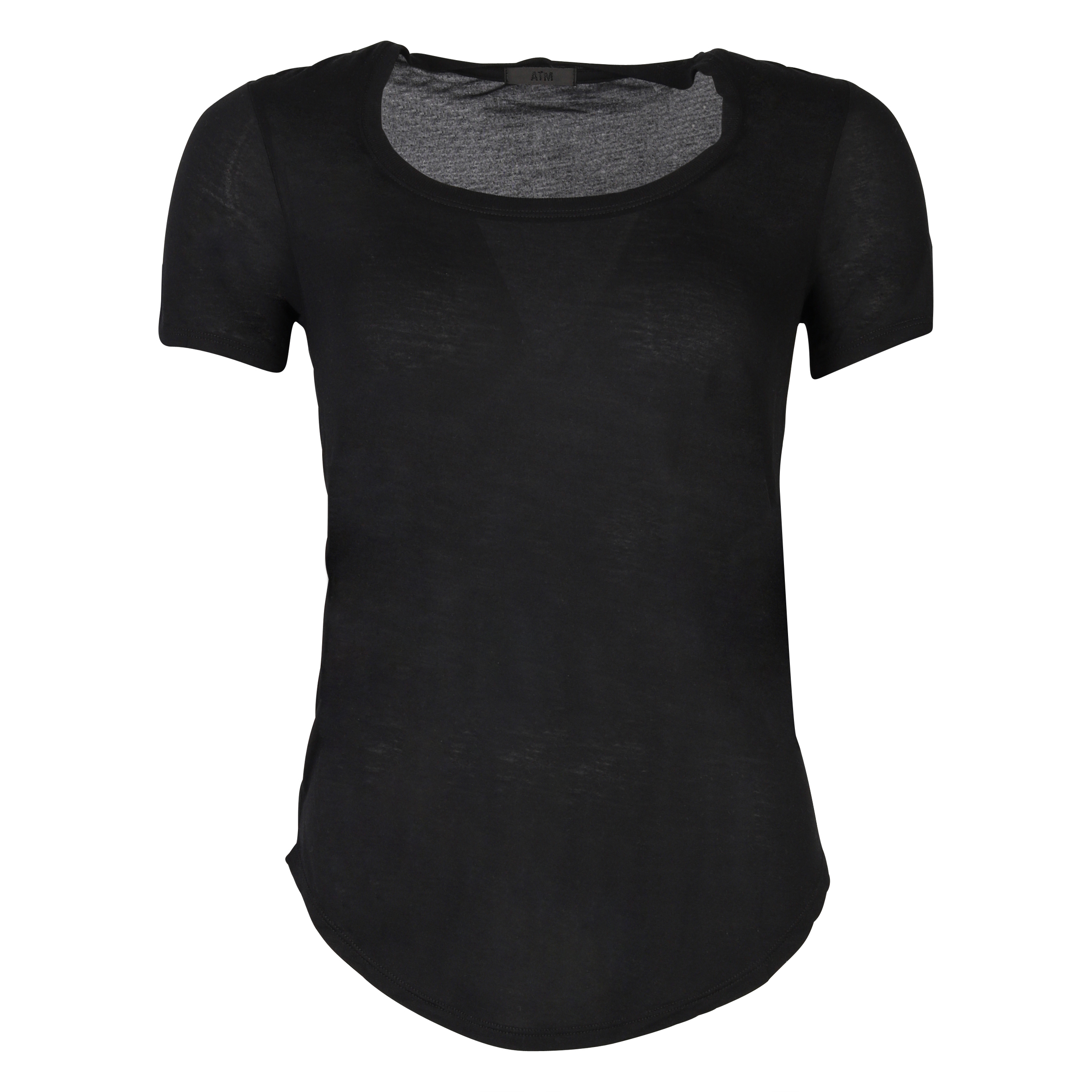 ATM T-SHIRT ROUND NECK BLACK