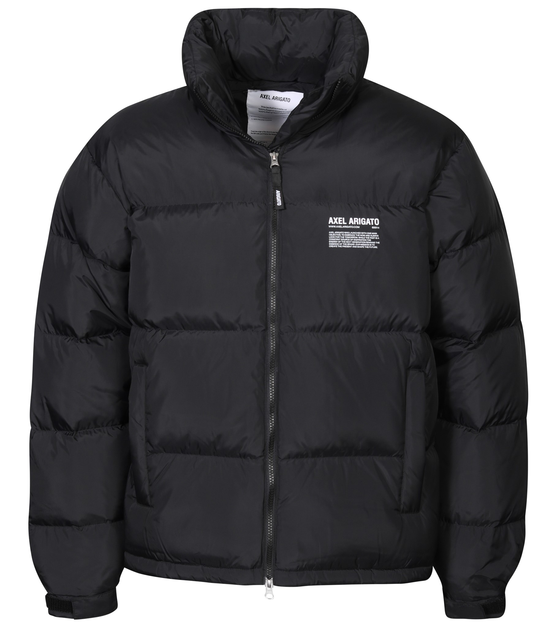 AXEL ARIGATO Observer Puffer Jacket in Black