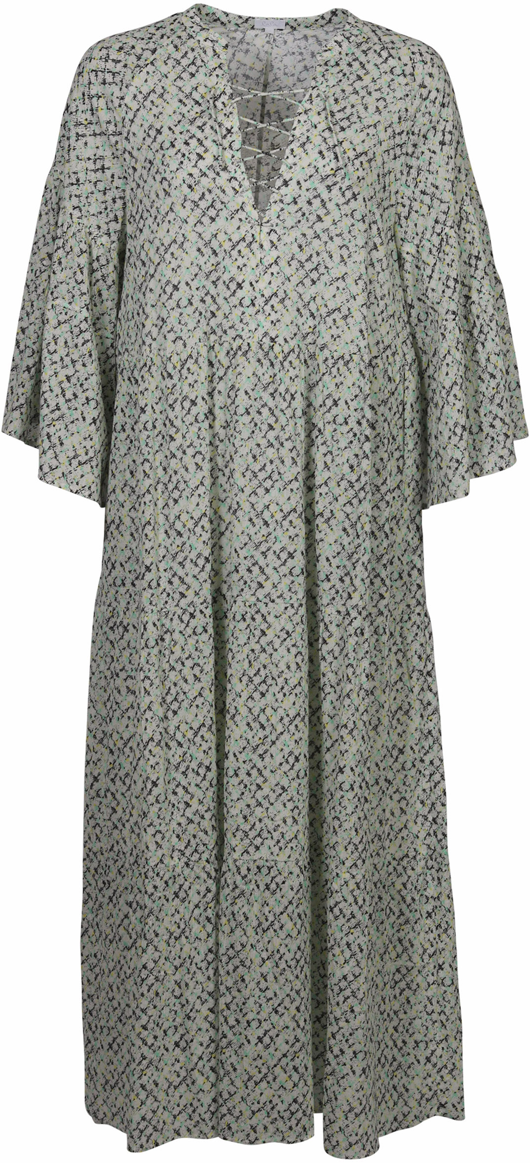Lala Berlin Dress Davina Kufiya Mint Print