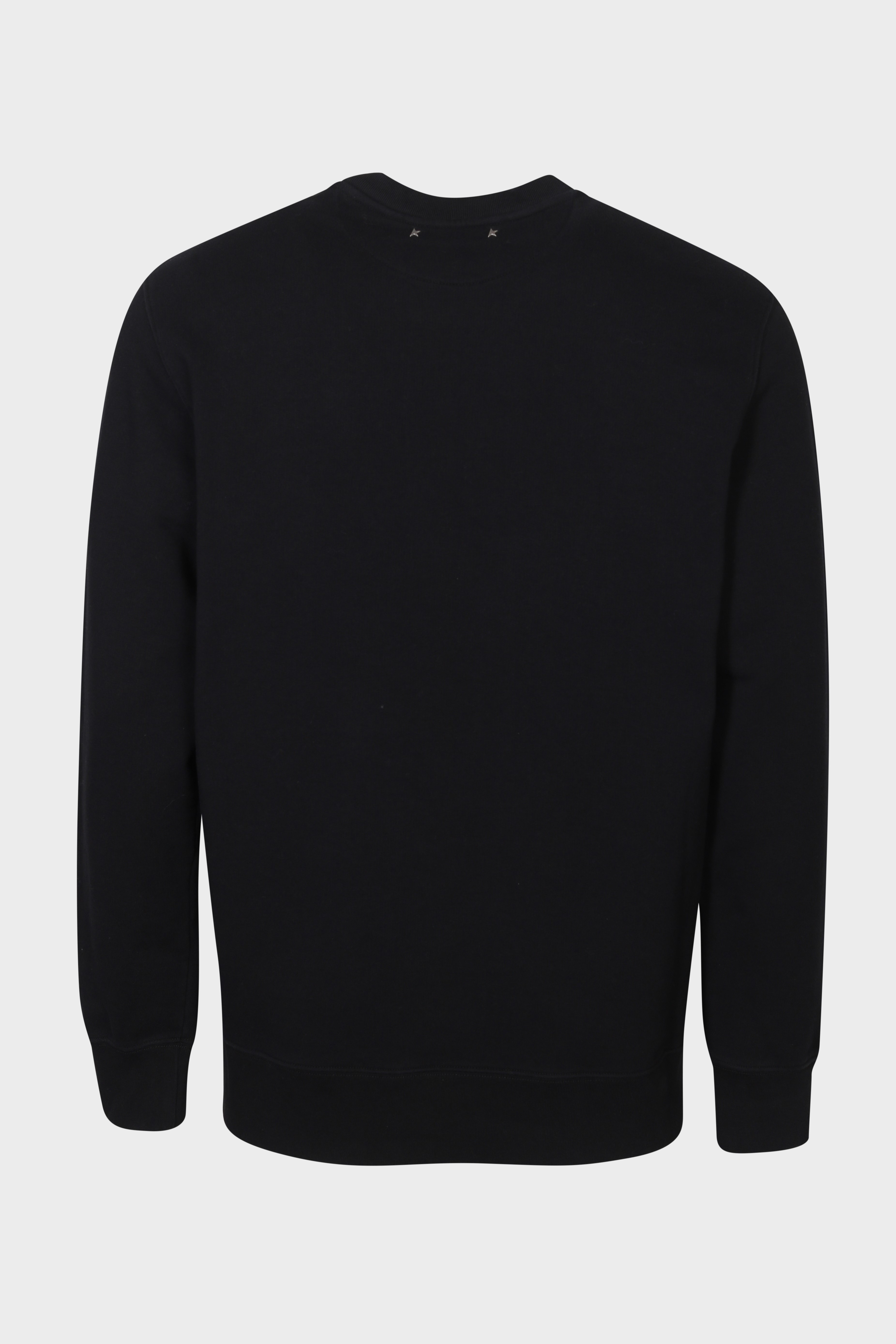 GOLDEN GOOSE Regular Distrezzed Sweater Archibald in Vintage Black